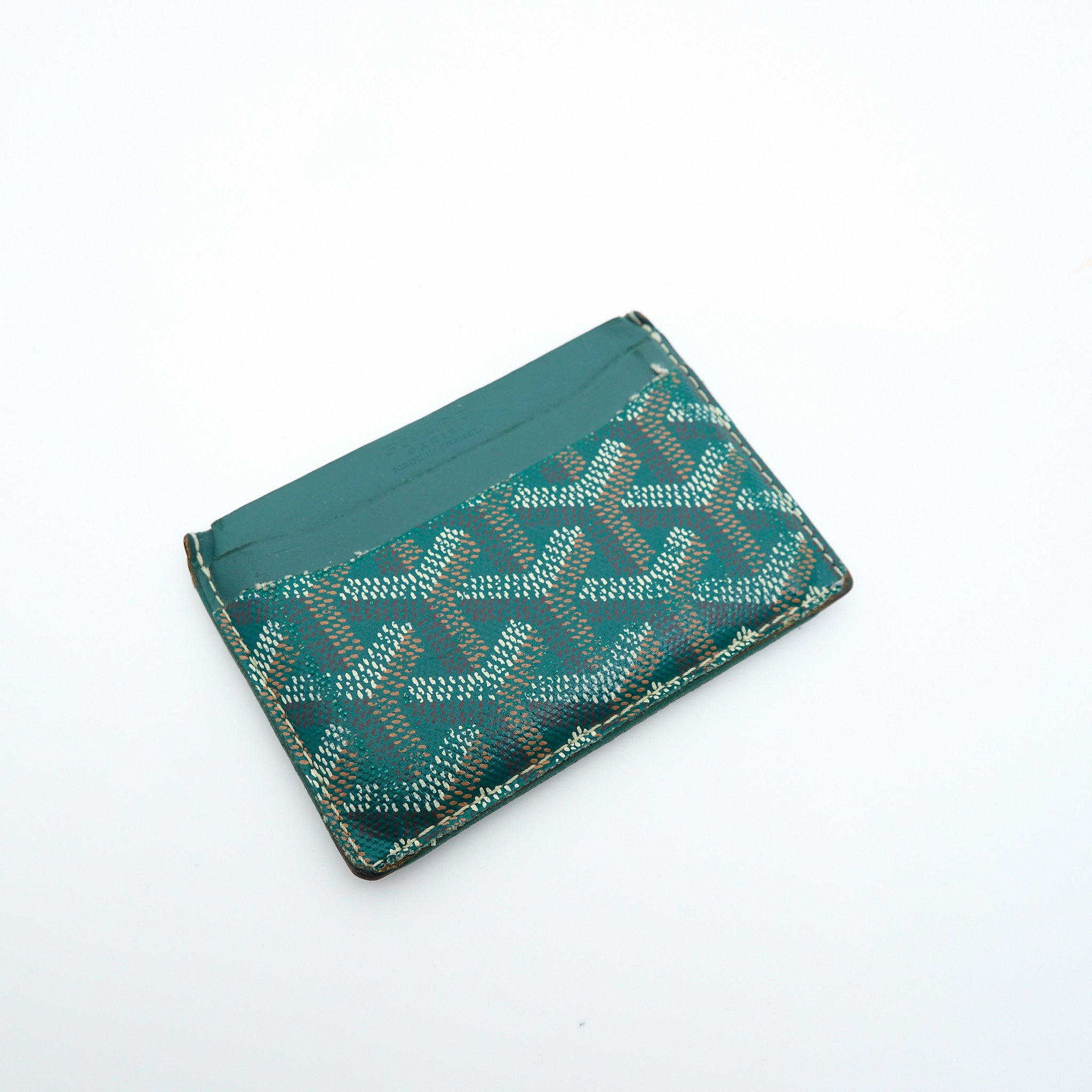 Goyard Saint Sulpice Green Card Holder