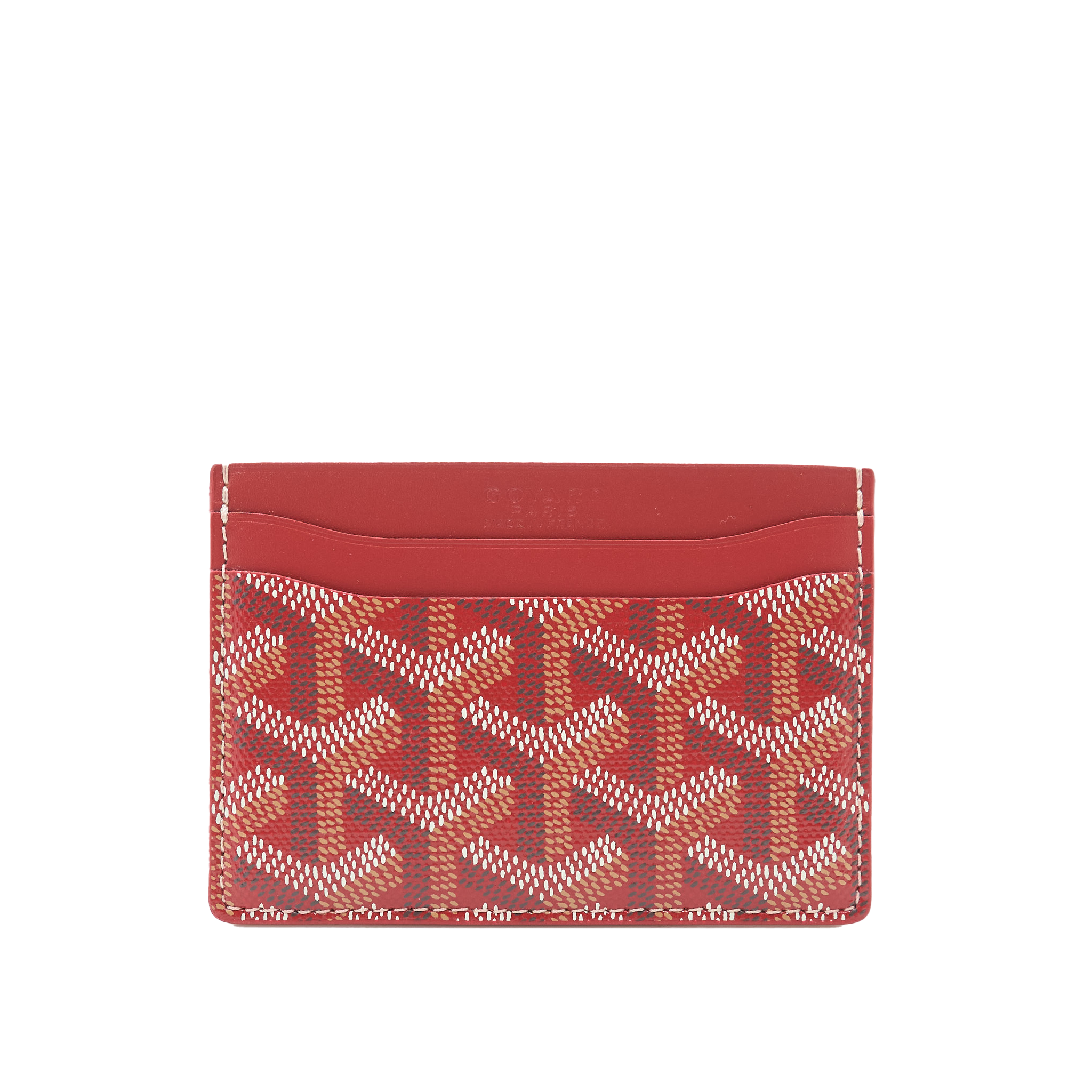 Goyard Saint Sulpice Card Holder Red