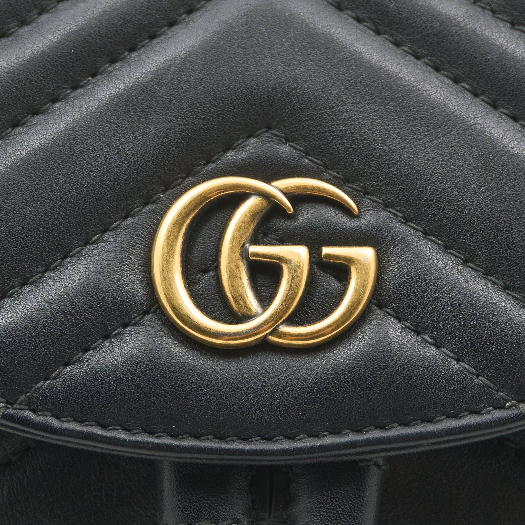 Gucci GG Marmont Mini Black Backpack