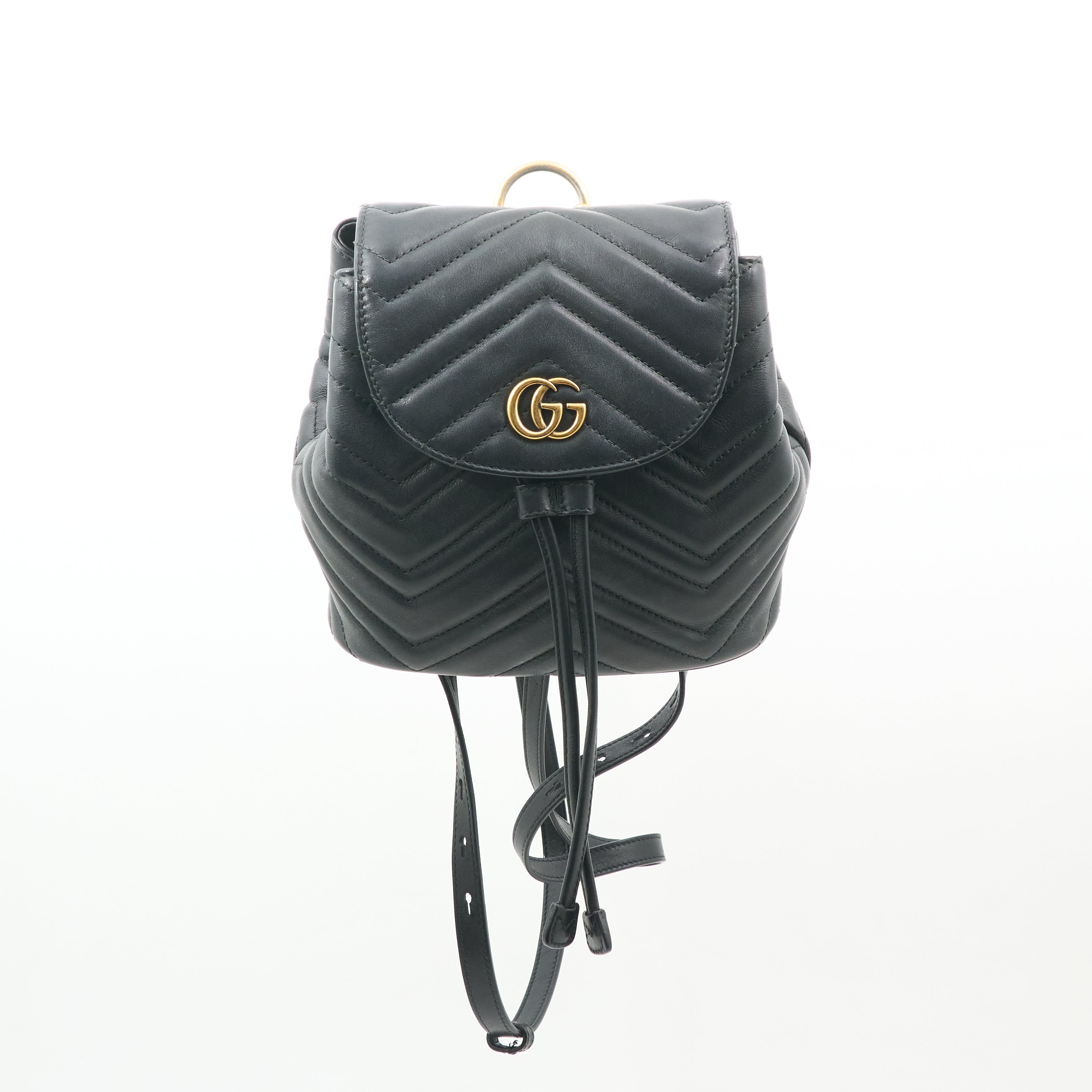Gucci GG Marmont Mini Black Backpack