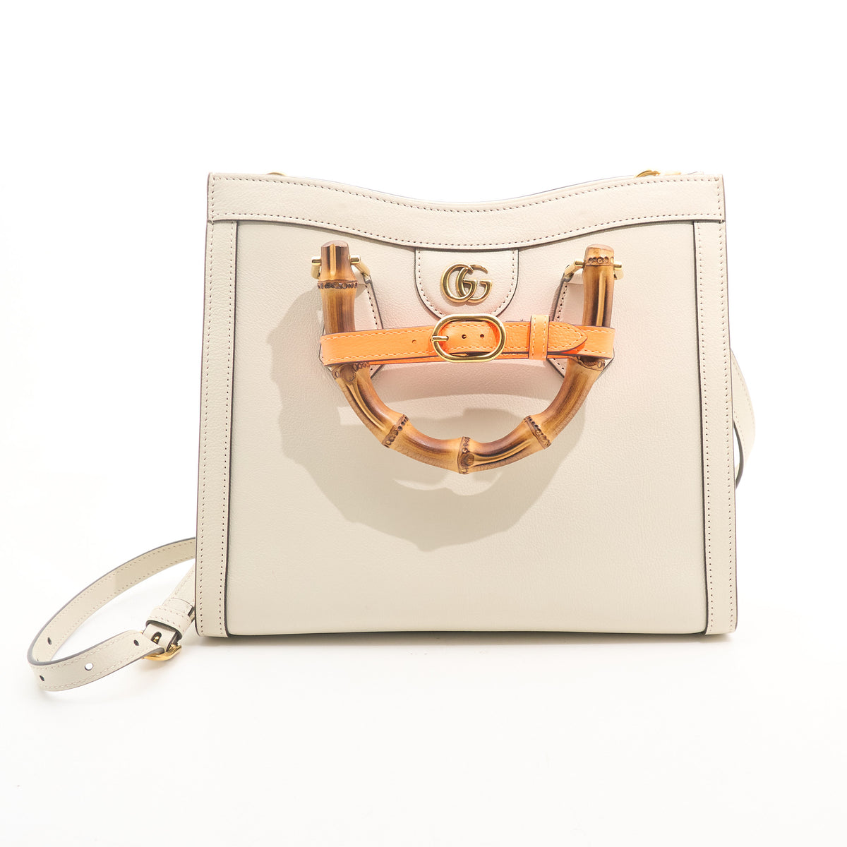 Gucci Diana Calfskin Tote Bag