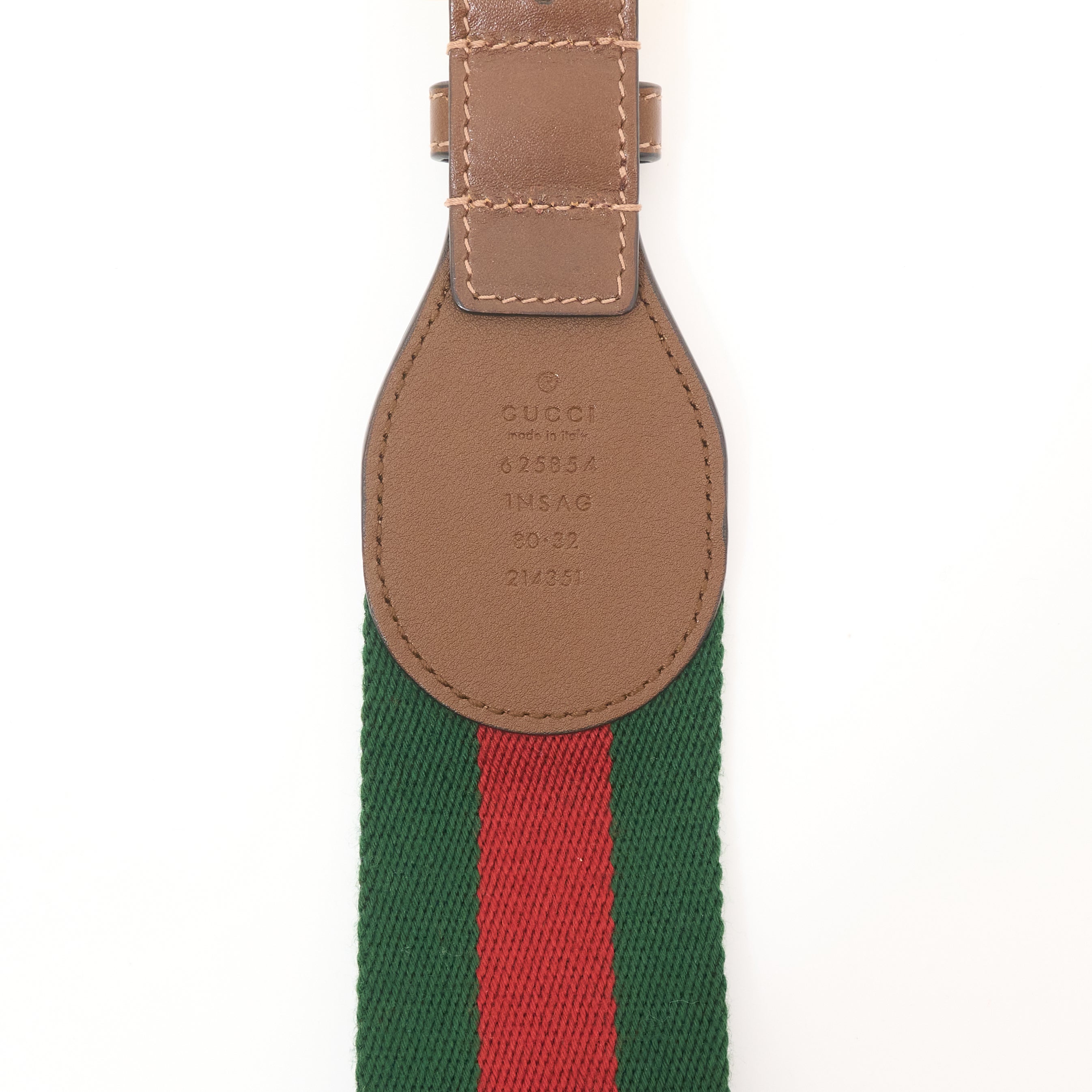 Gucci Horsebit Web Waist Belt