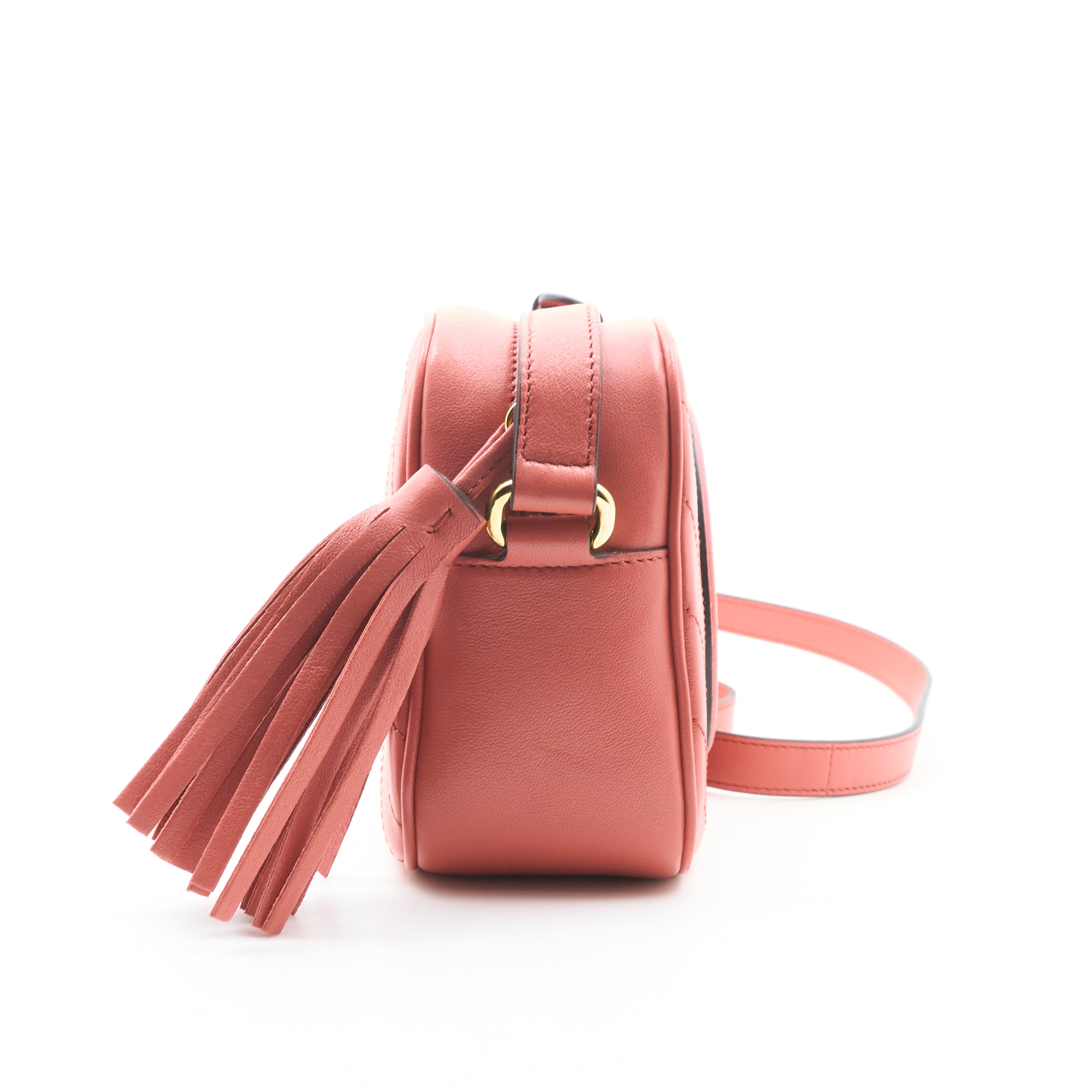Gucci Blondie Pink Leather Camera Bag