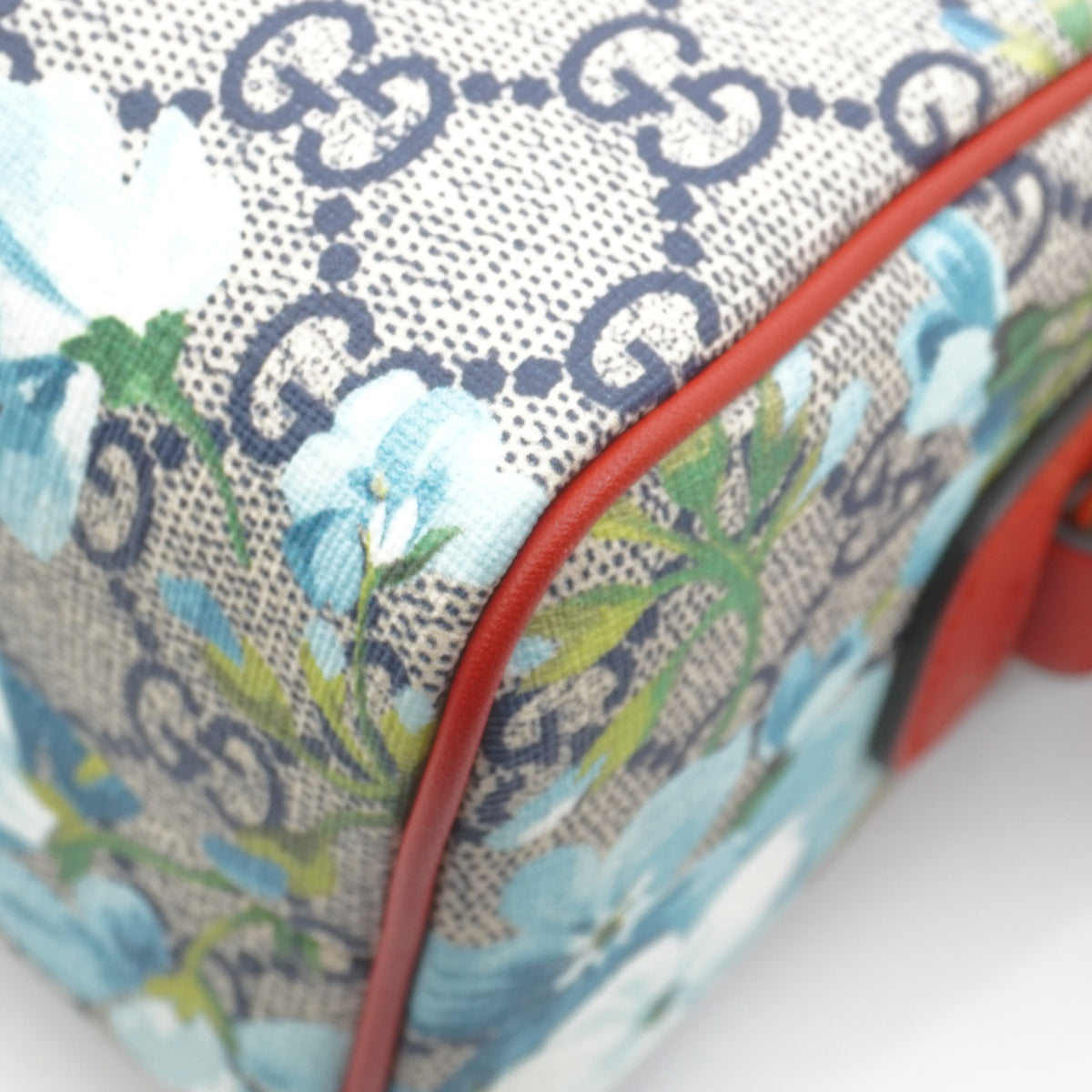 Gucci Mini Blooms Boston Bag Blue