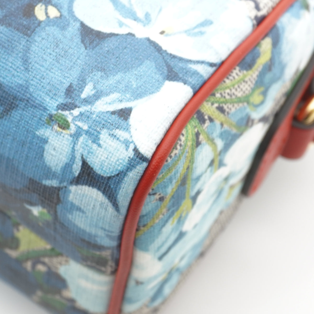 Gucci Mini Blooms Boston Bag Blue