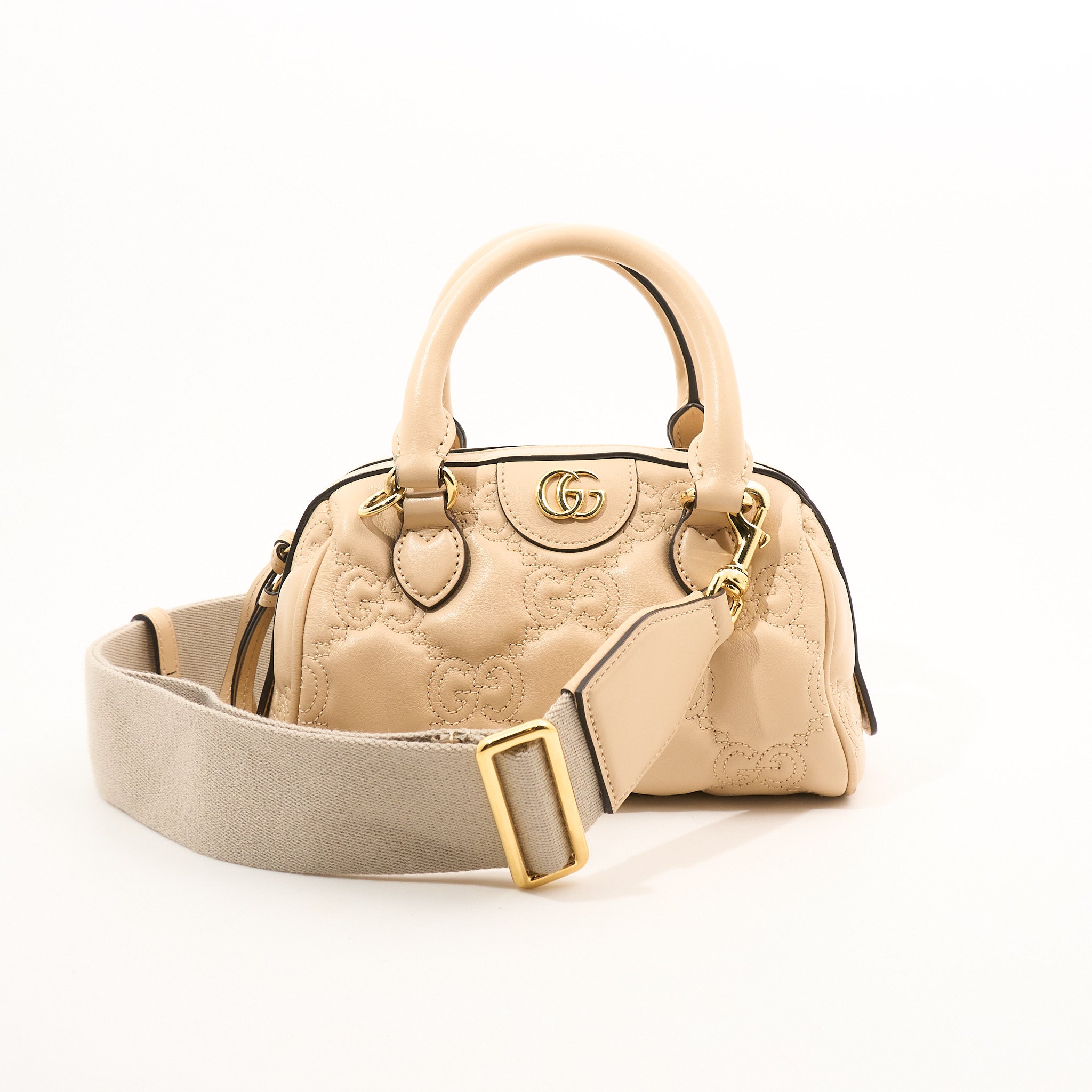 Gucci GG Matelasse Boston Bag