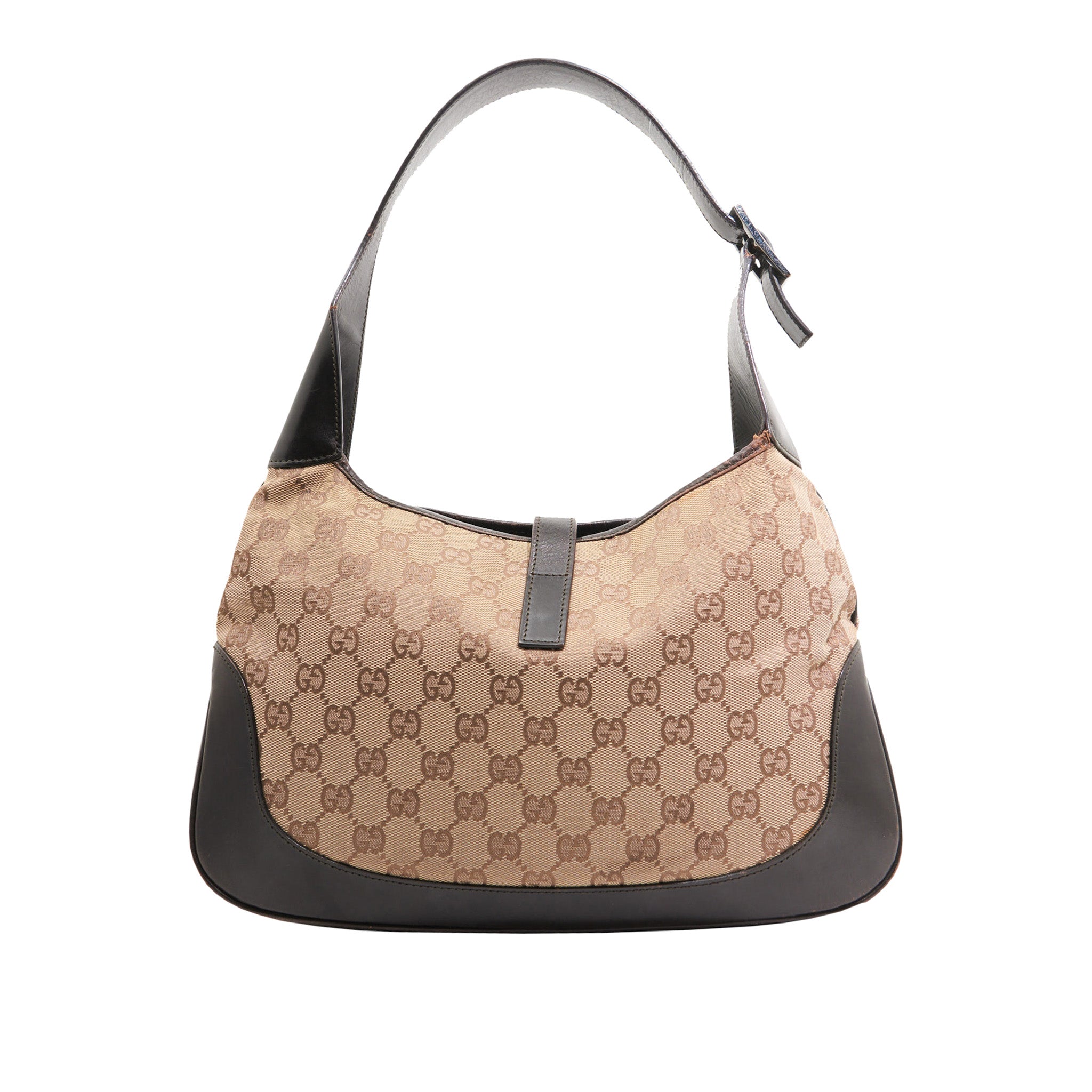 Gucci Canvas Jackie-O in Brown Gucci Monogram SHW