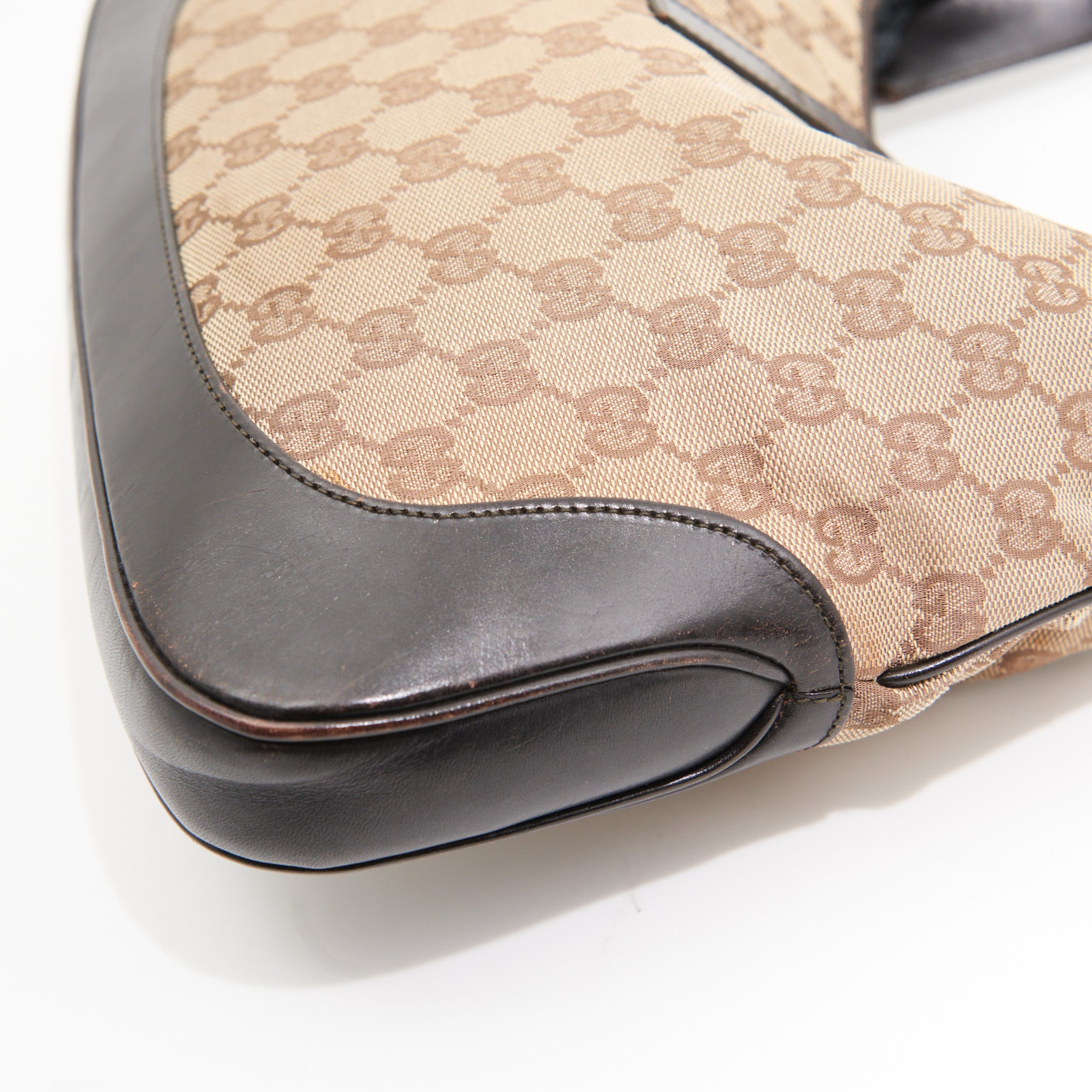 Gucci Canvas Jackie-O in Brown Gucci Monogram SHW