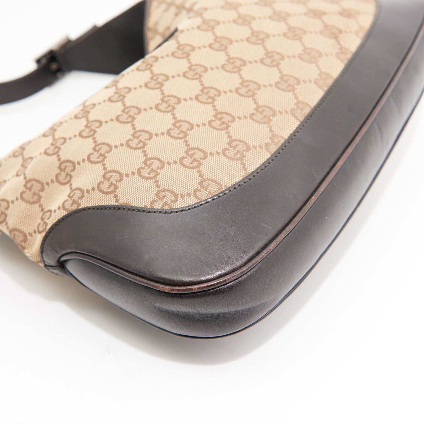 Gucci Canvas Jackie-O in Brown Gucci Monogram SHW