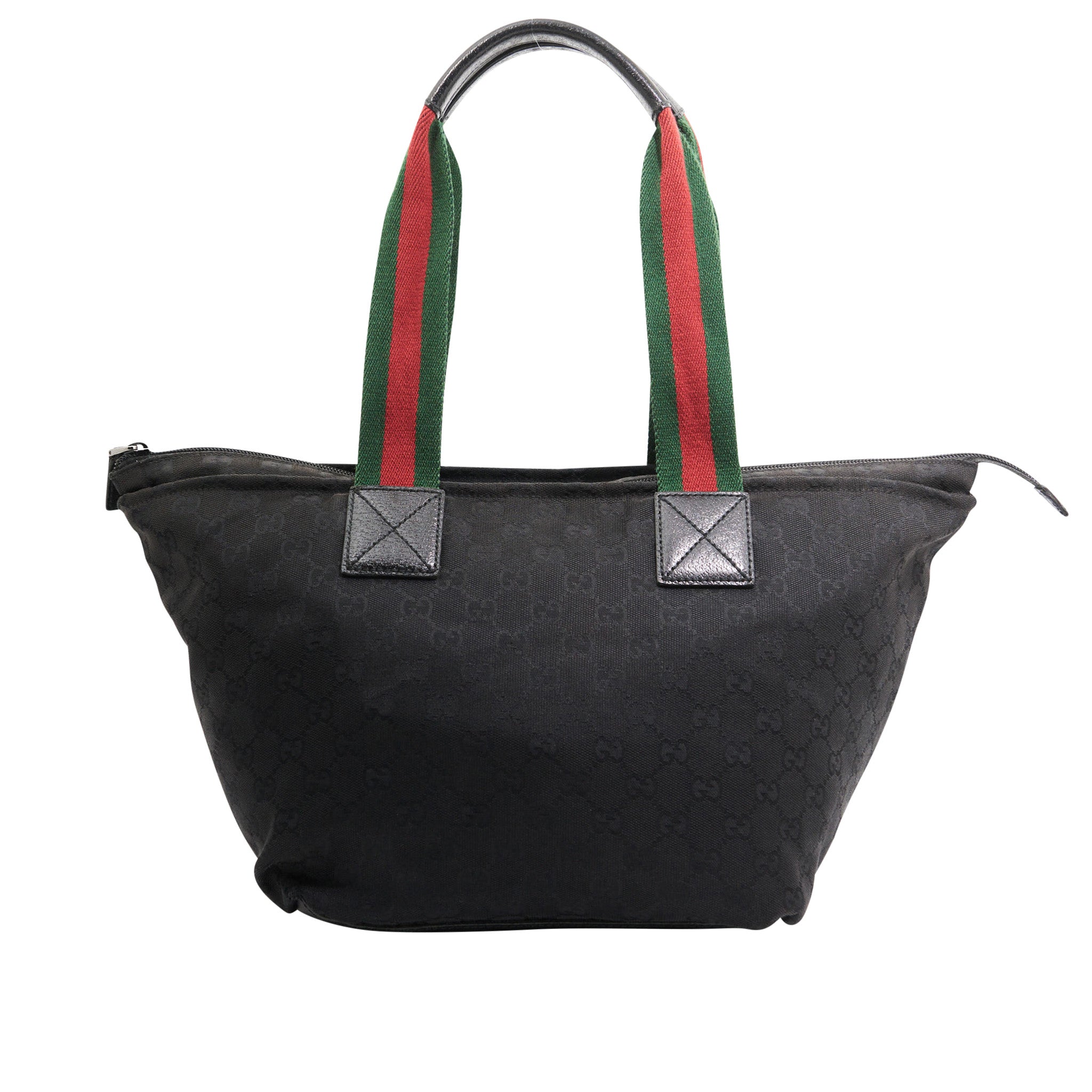 Gucci Canvas Tote in Black