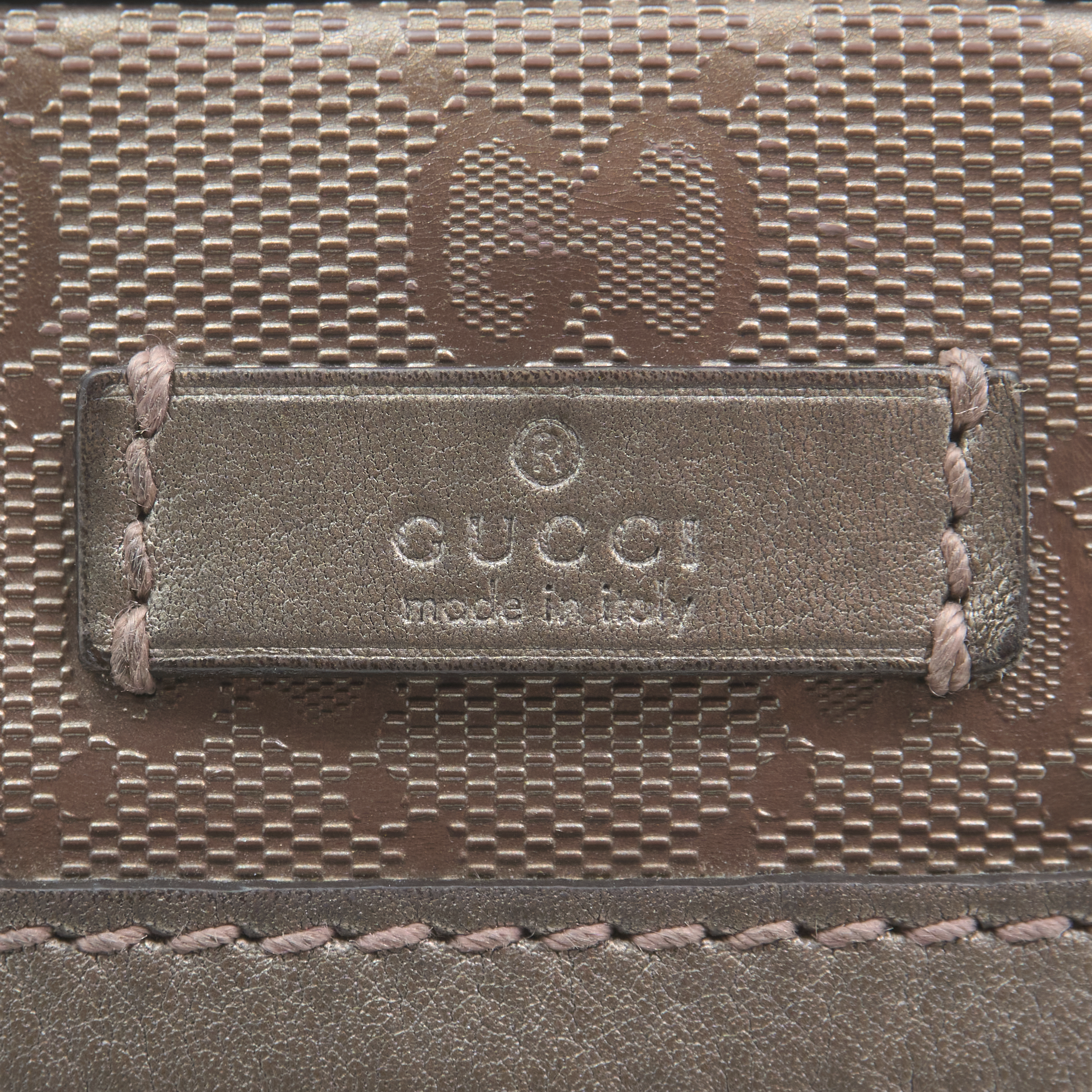 Gucci GG Metallic Messenger Crossbody Bag