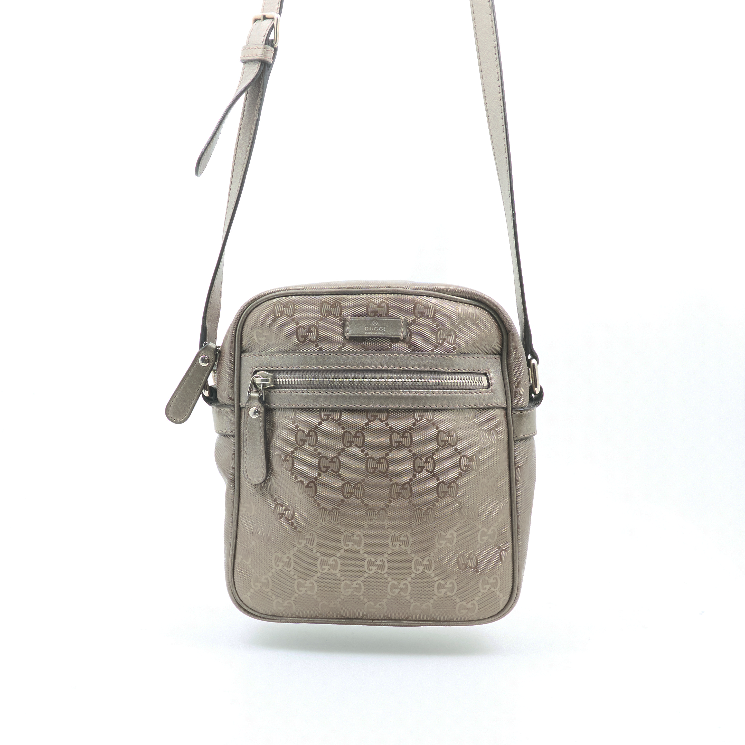 Gucci GG Metallic Messenger Crossbody Bag