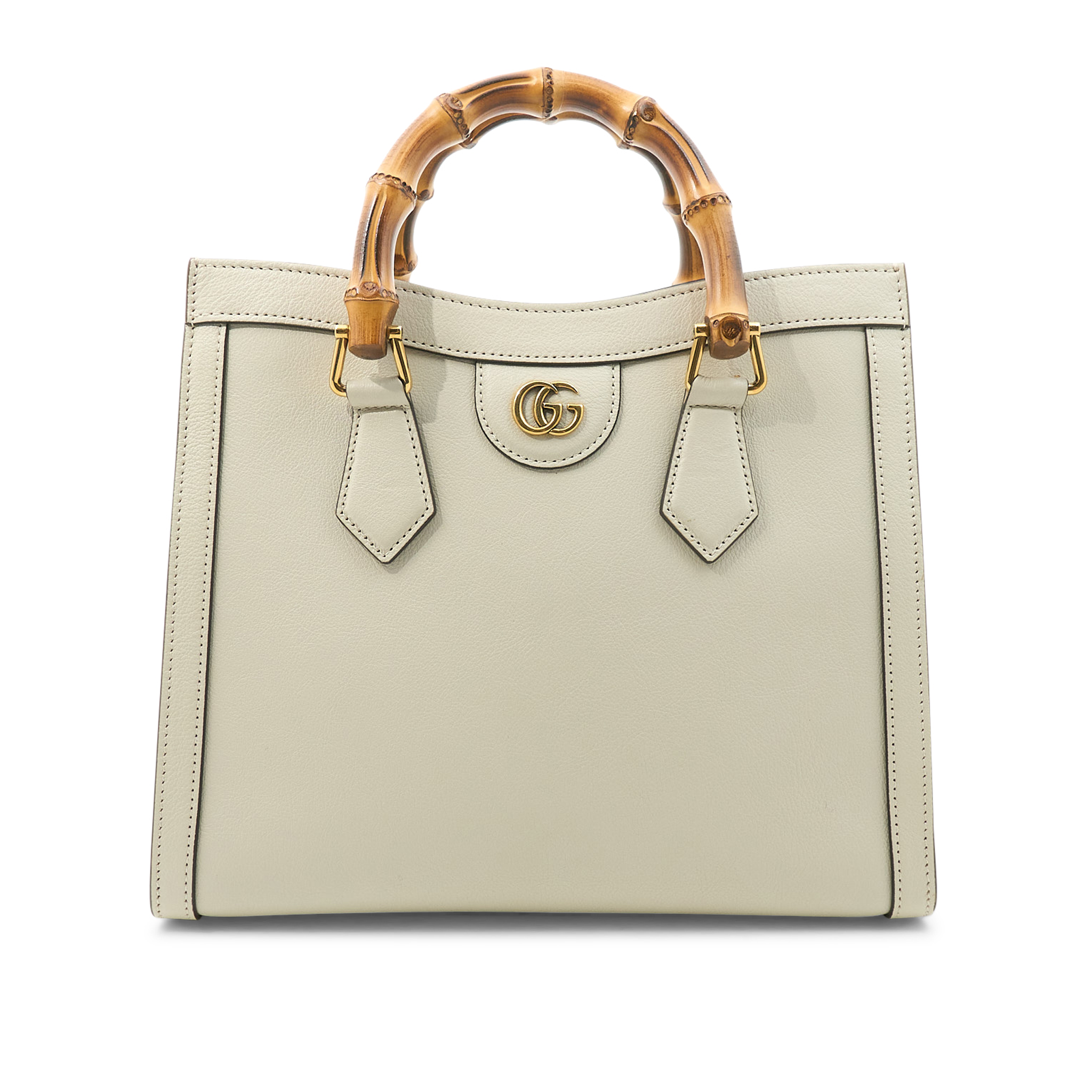 Gucci Diana Cream Small Tote Bag