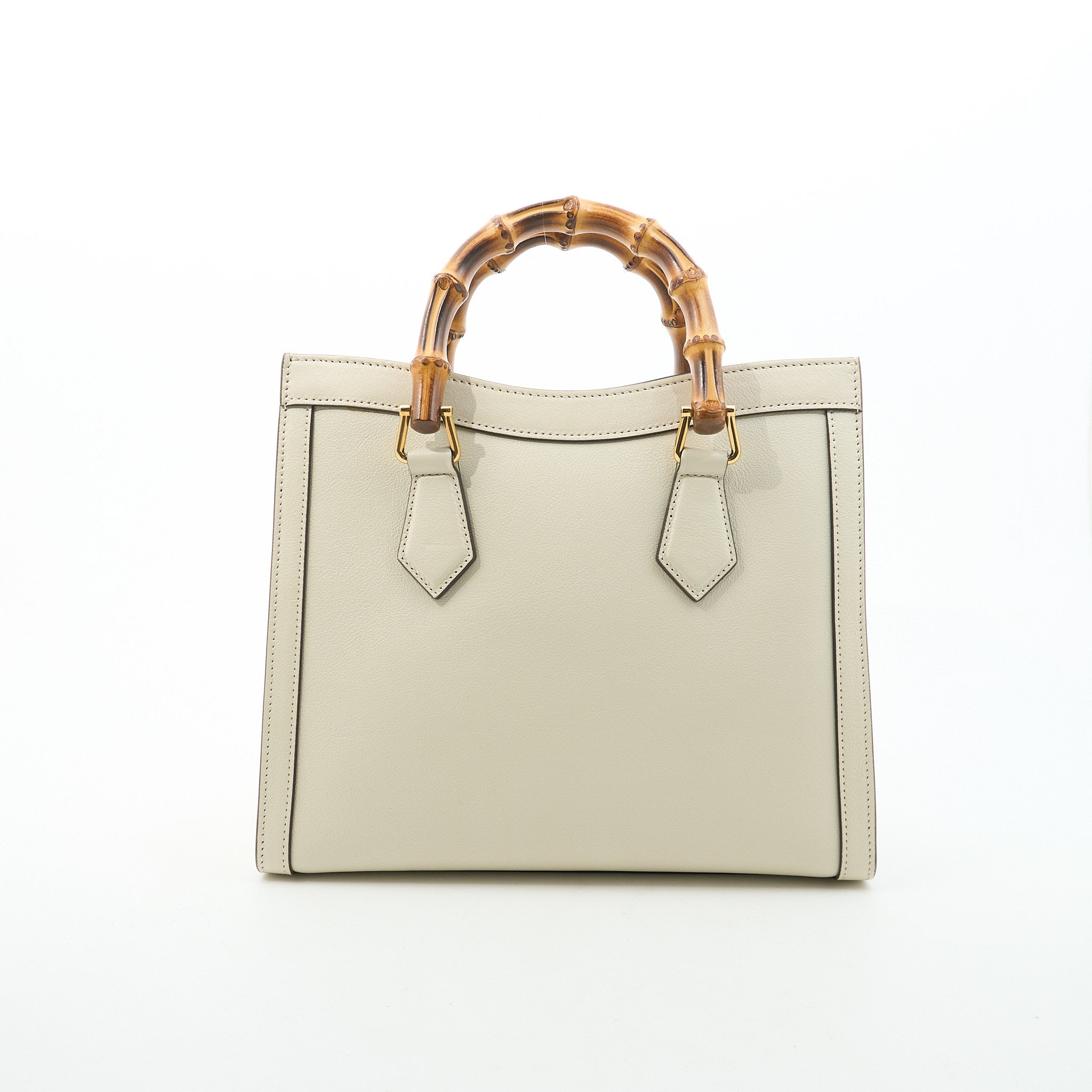 Gucci Diana Cream Small Tote Bag