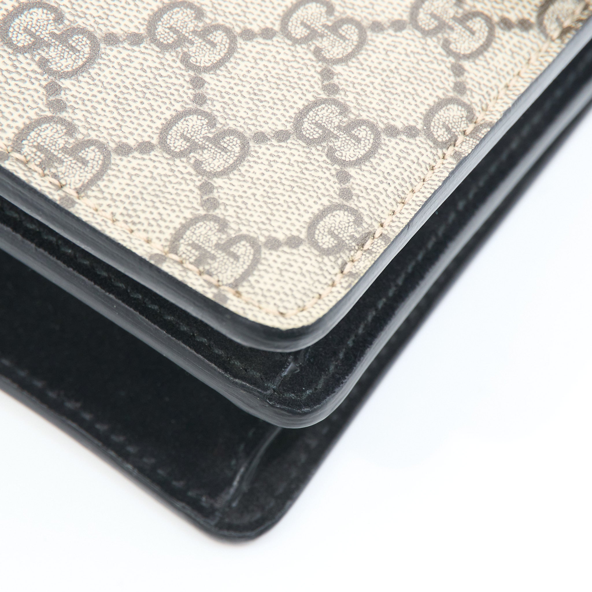 Gucci Dionysus Medium Black Suede Shoulder Bag