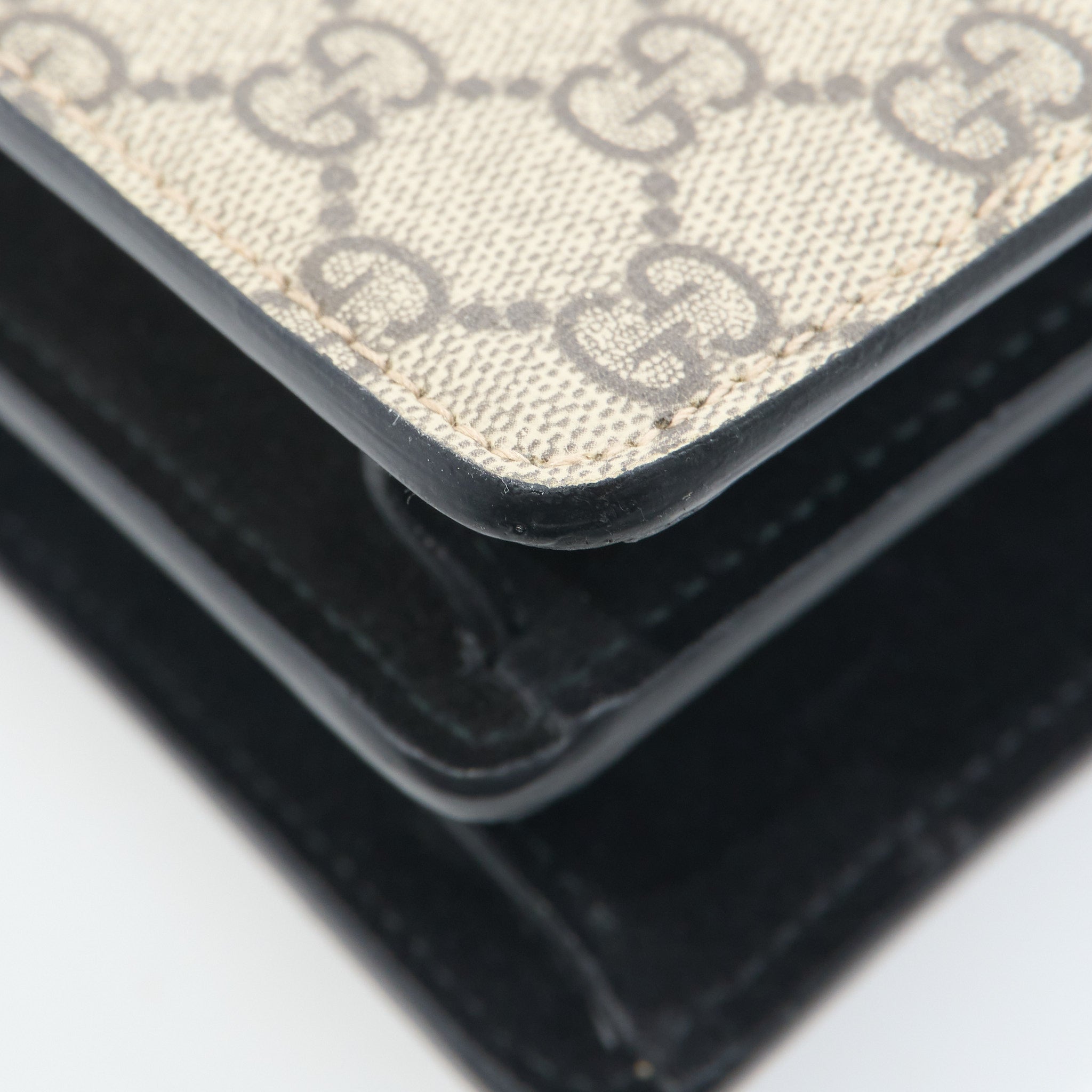 Gucci Dionysus Medium Black Suede Shoulder Bag