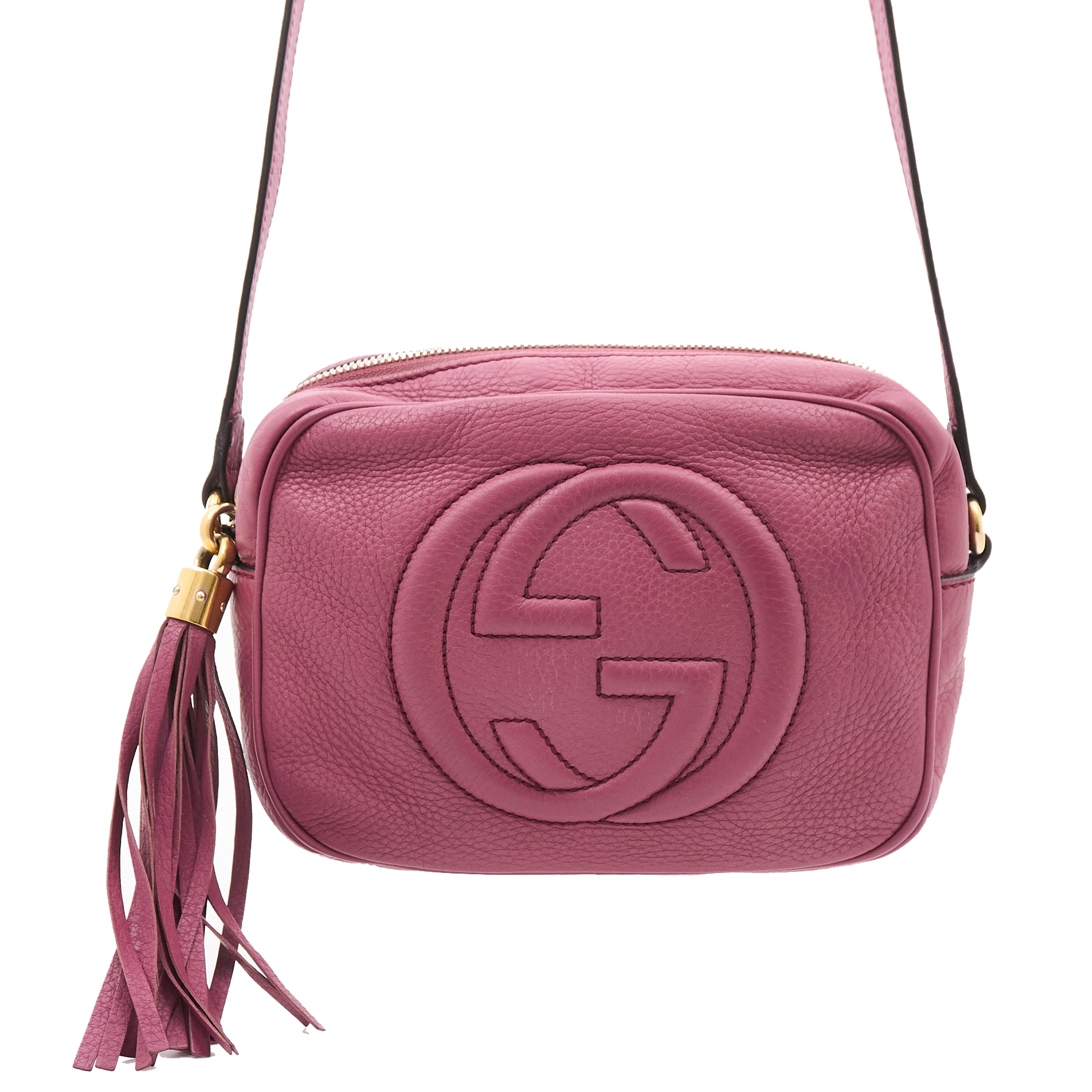 Gucci Disco Soho Berry Crossbody Bag