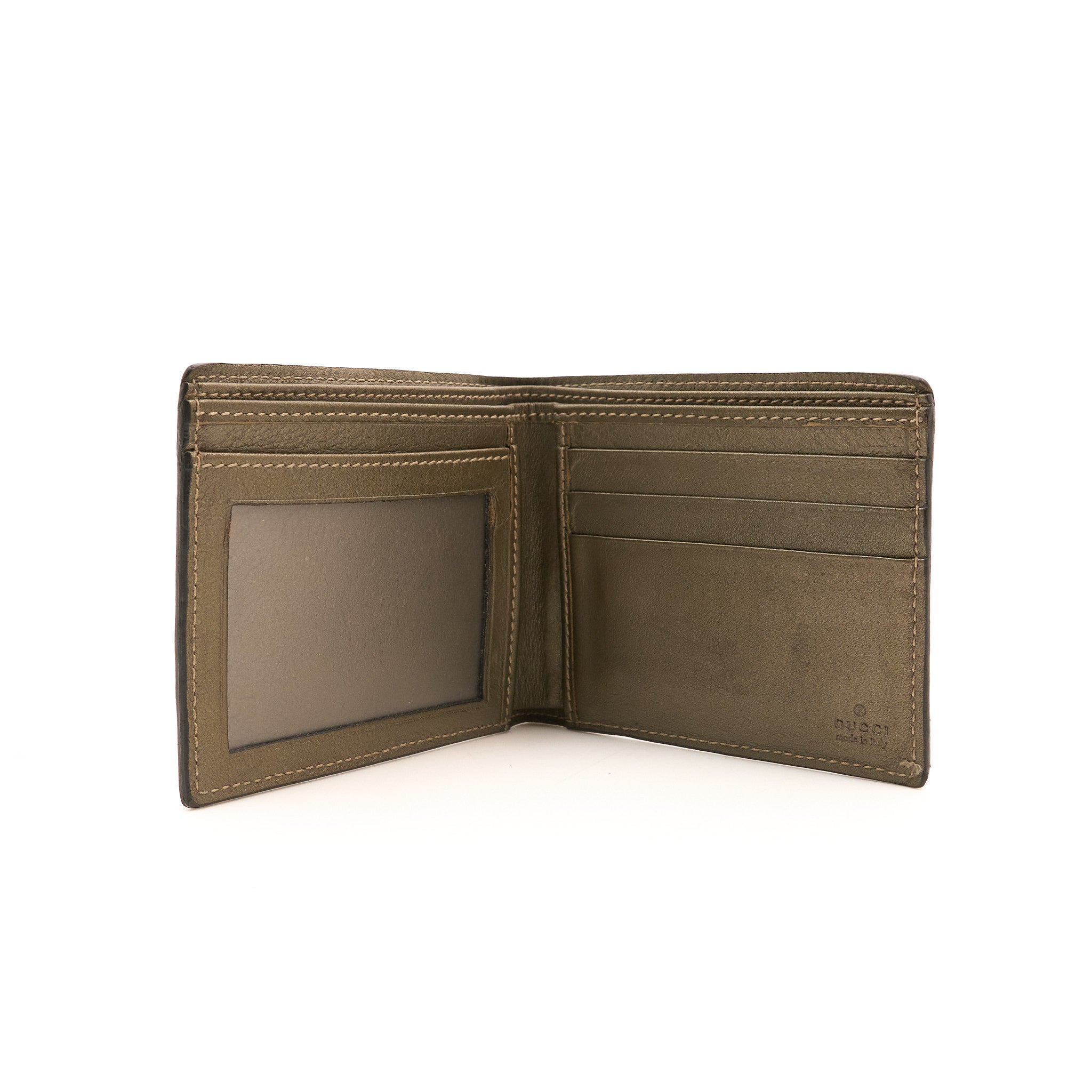 Gucci GG Bifold Leather Wallet