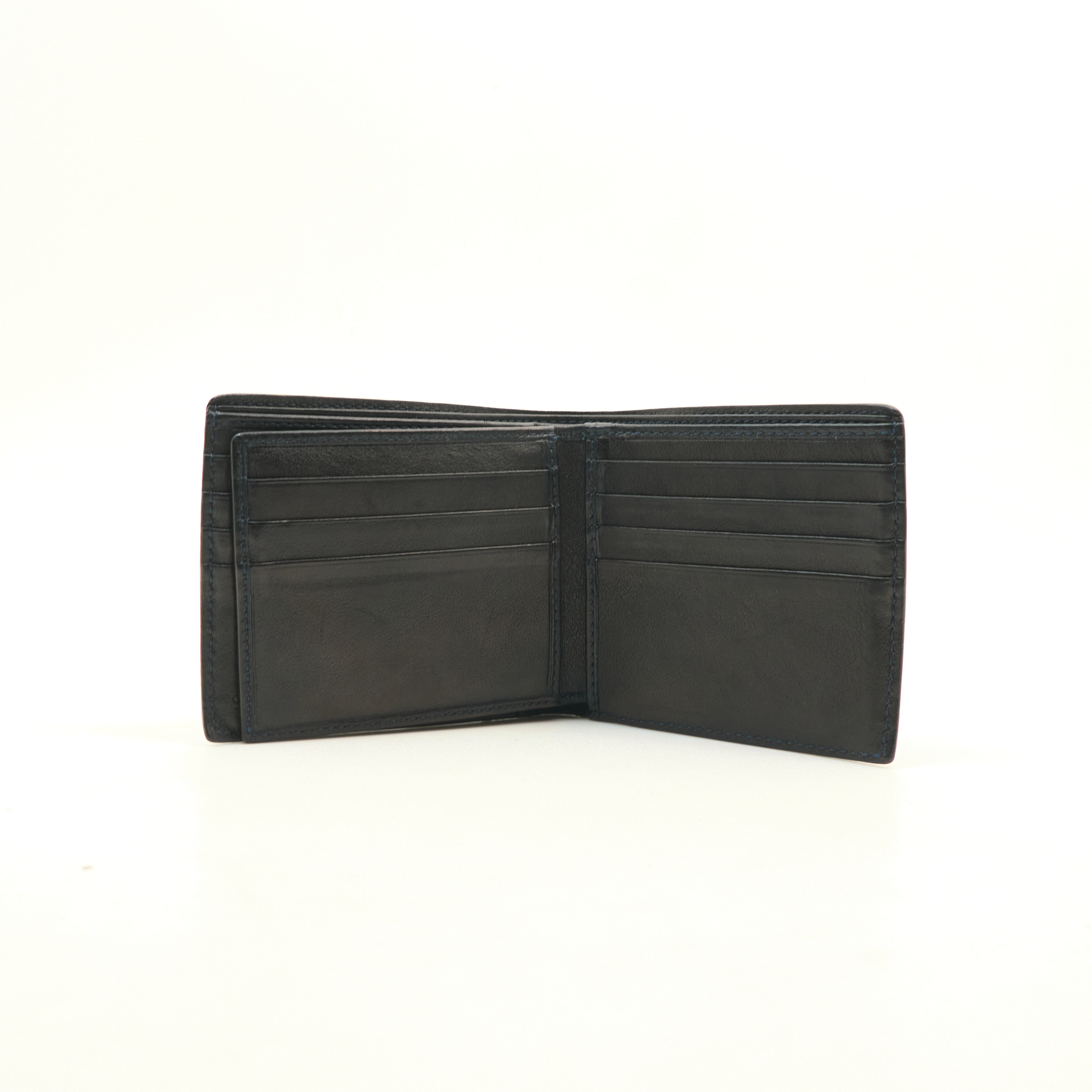 Gucci GG Black Emblem Bi-Fold Wallet