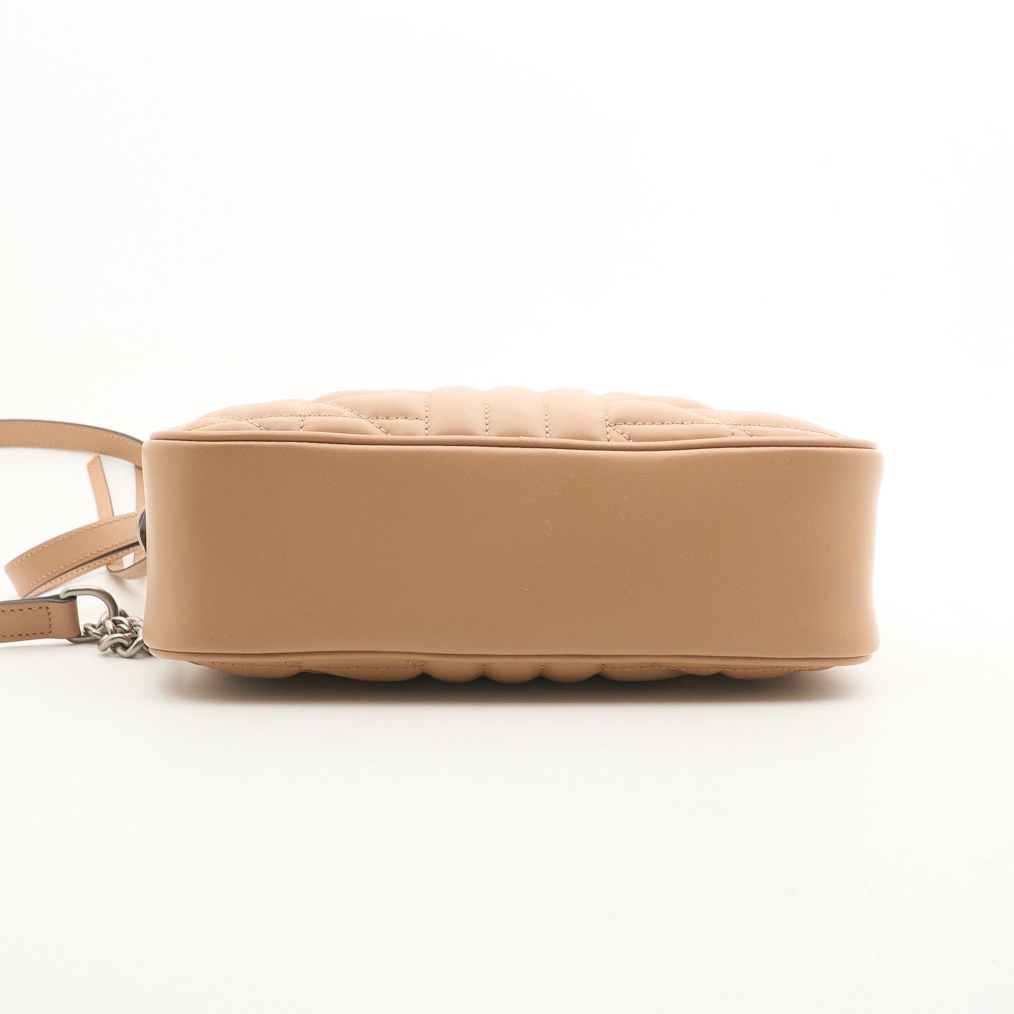 Gucci GG Marmont Beige Matelassé Bag