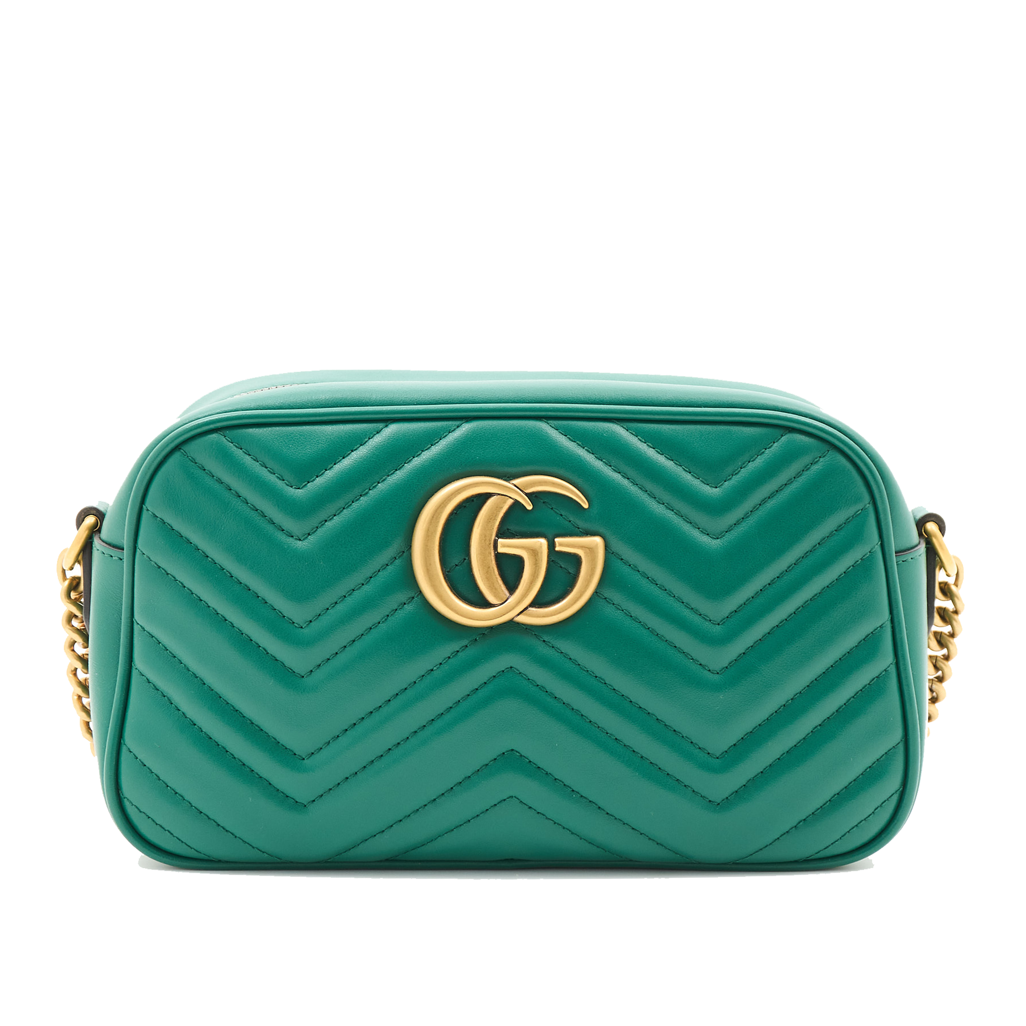 Gucci GG Marmont Green Marmont Matelassé Bag