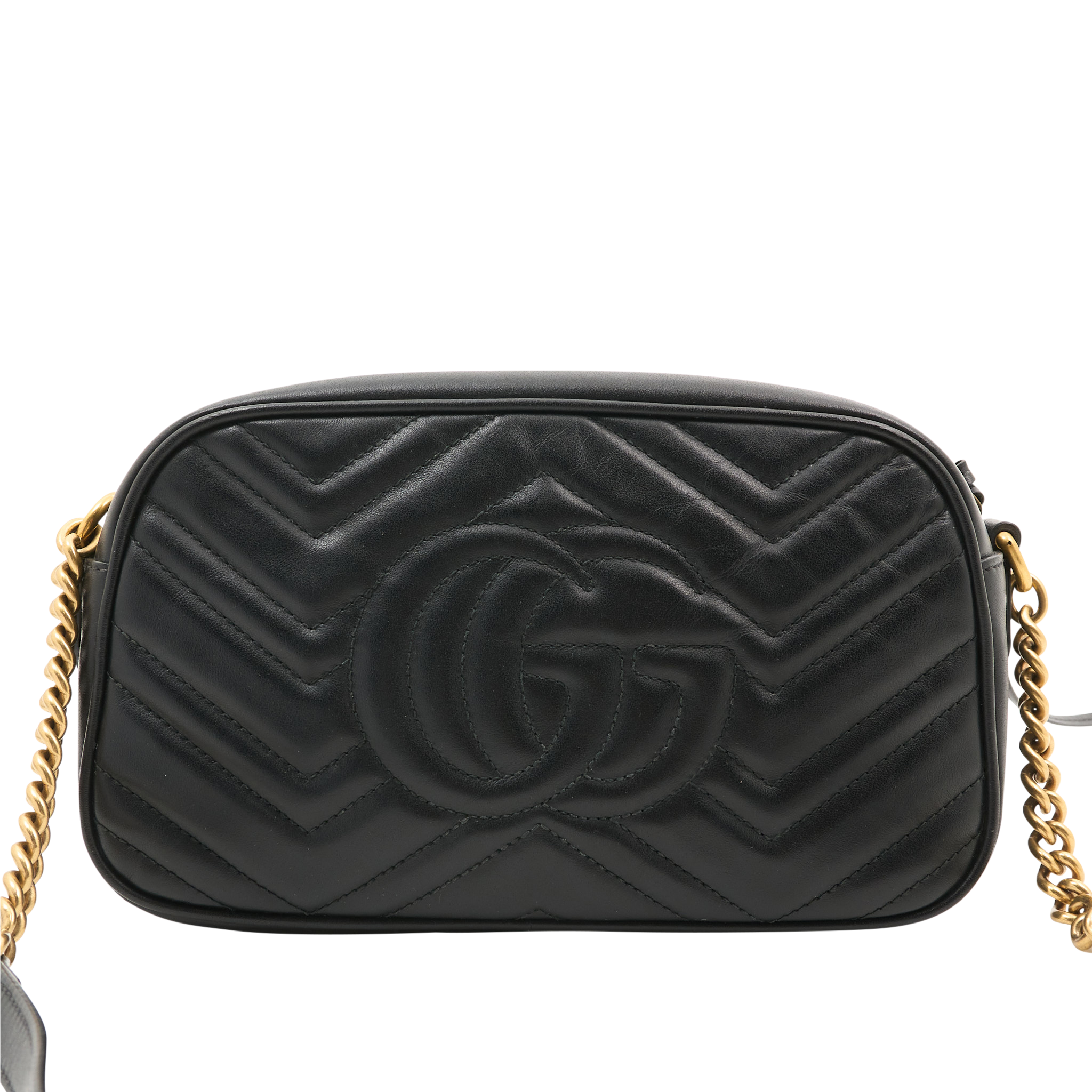 Gucci GG Marmont Matelassé Black Bag