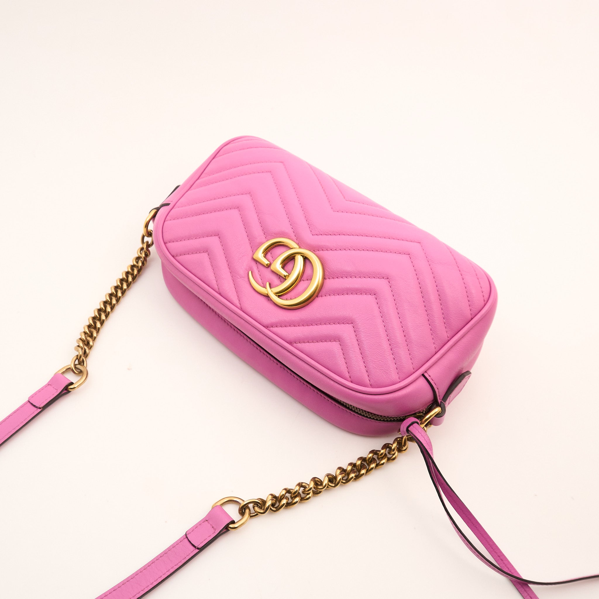 Gucci GG Marmont Matelassé Candy Mousse Bag
