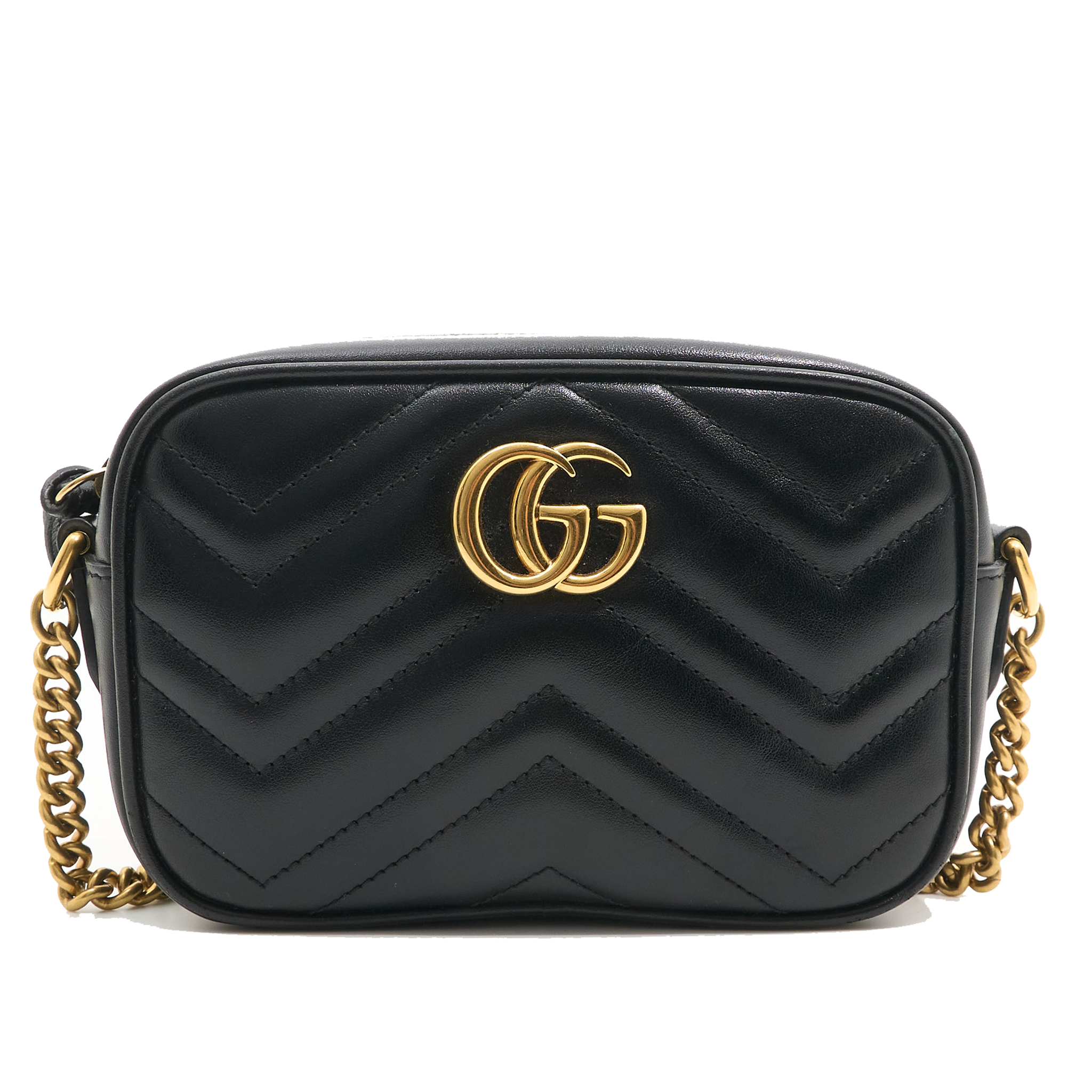 Gucci GG Mini Marmont Black Bag