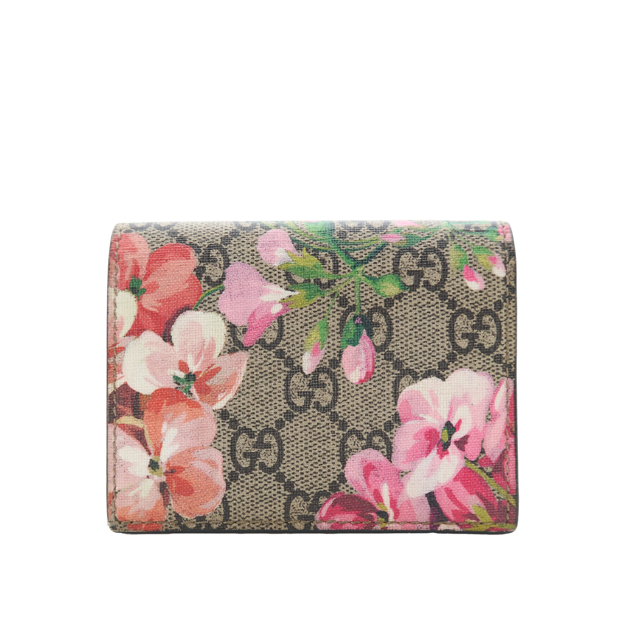 Gucci GG Supreme Monogram Blooms Wallet