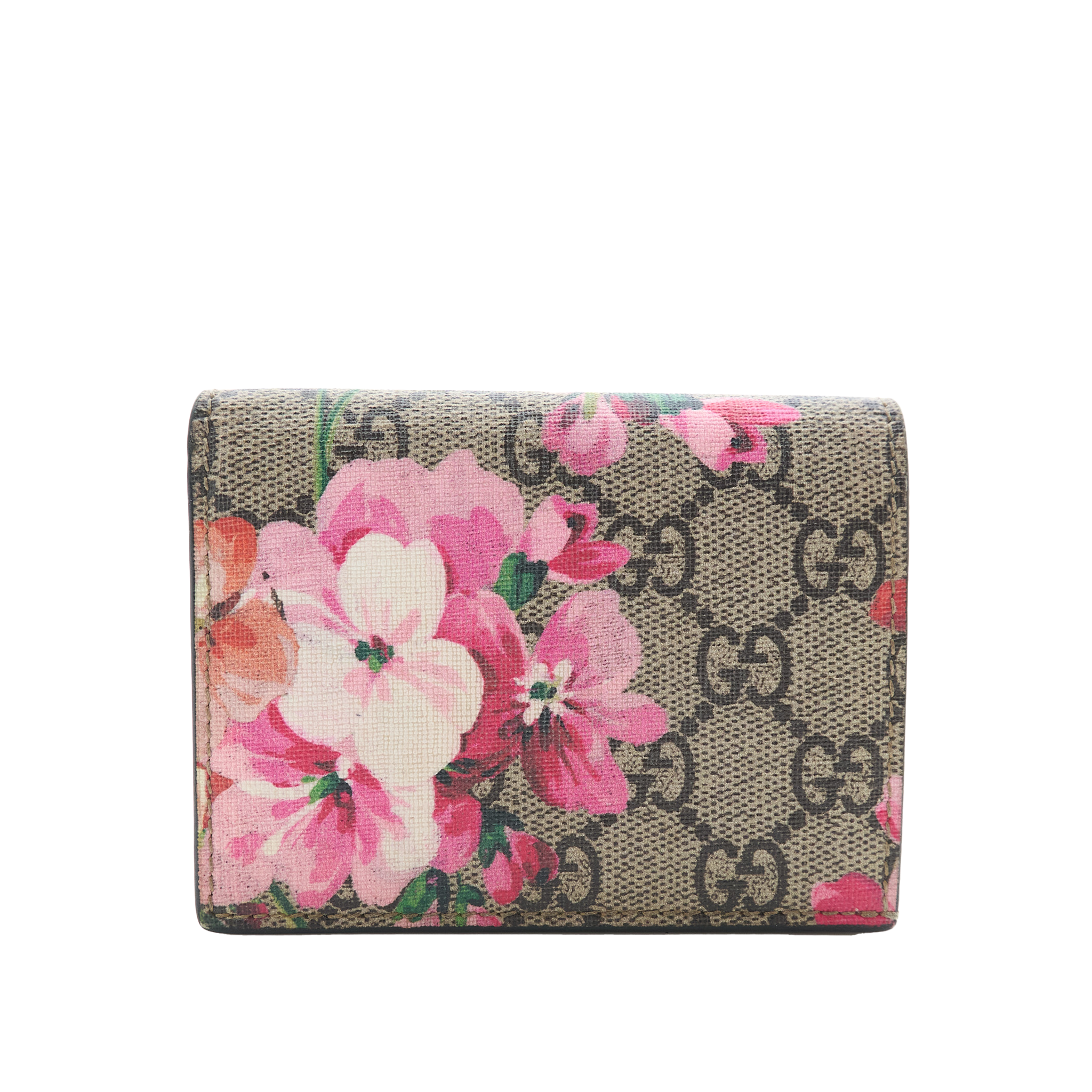 Gucci GG Supreme Monogram Blooms Wallet