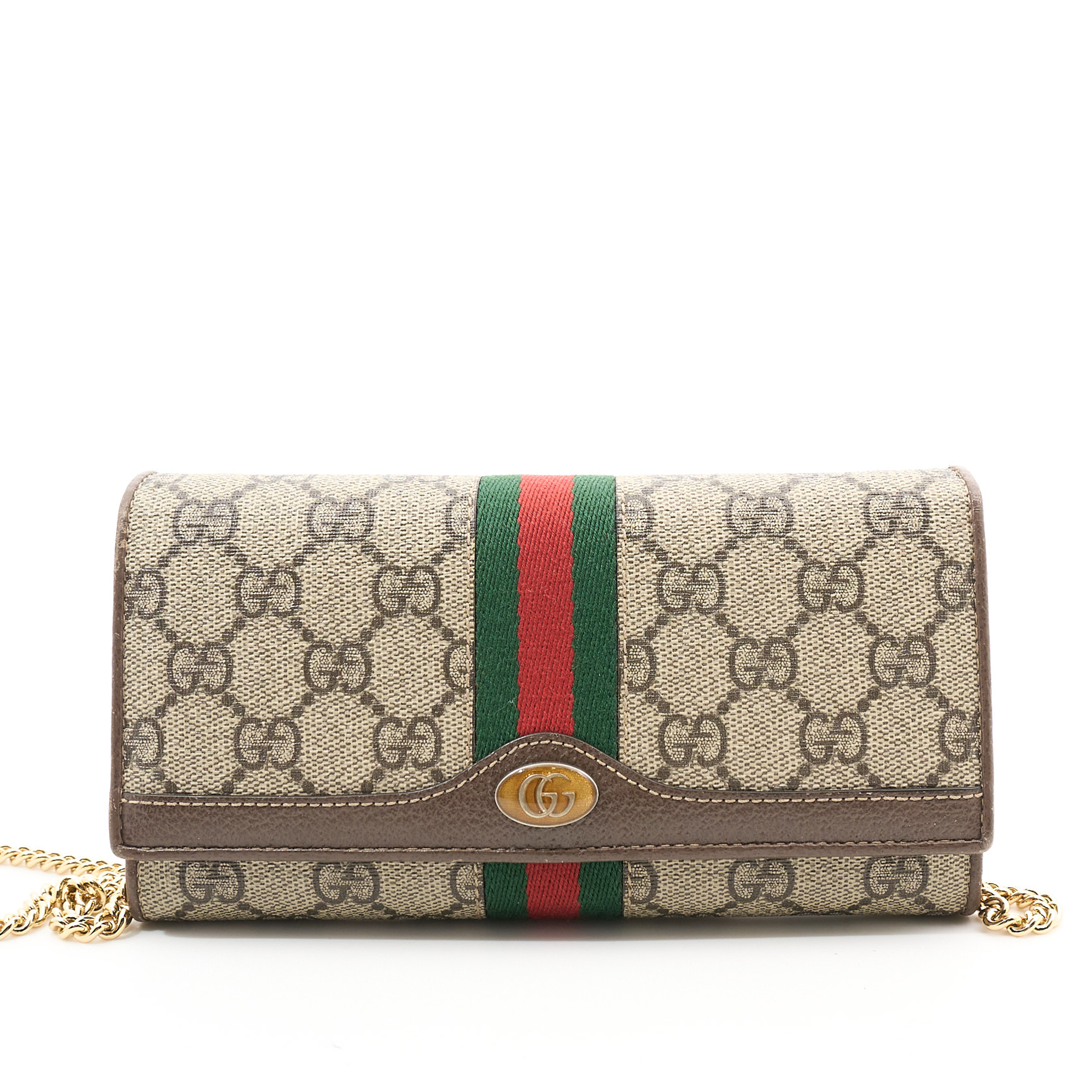 Gucci GG Supreme Wallet on Chain
