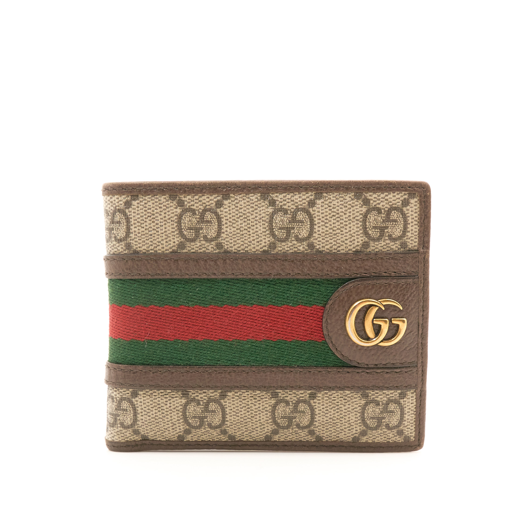 Gucci GG Supreme Web Bifold Wallet
