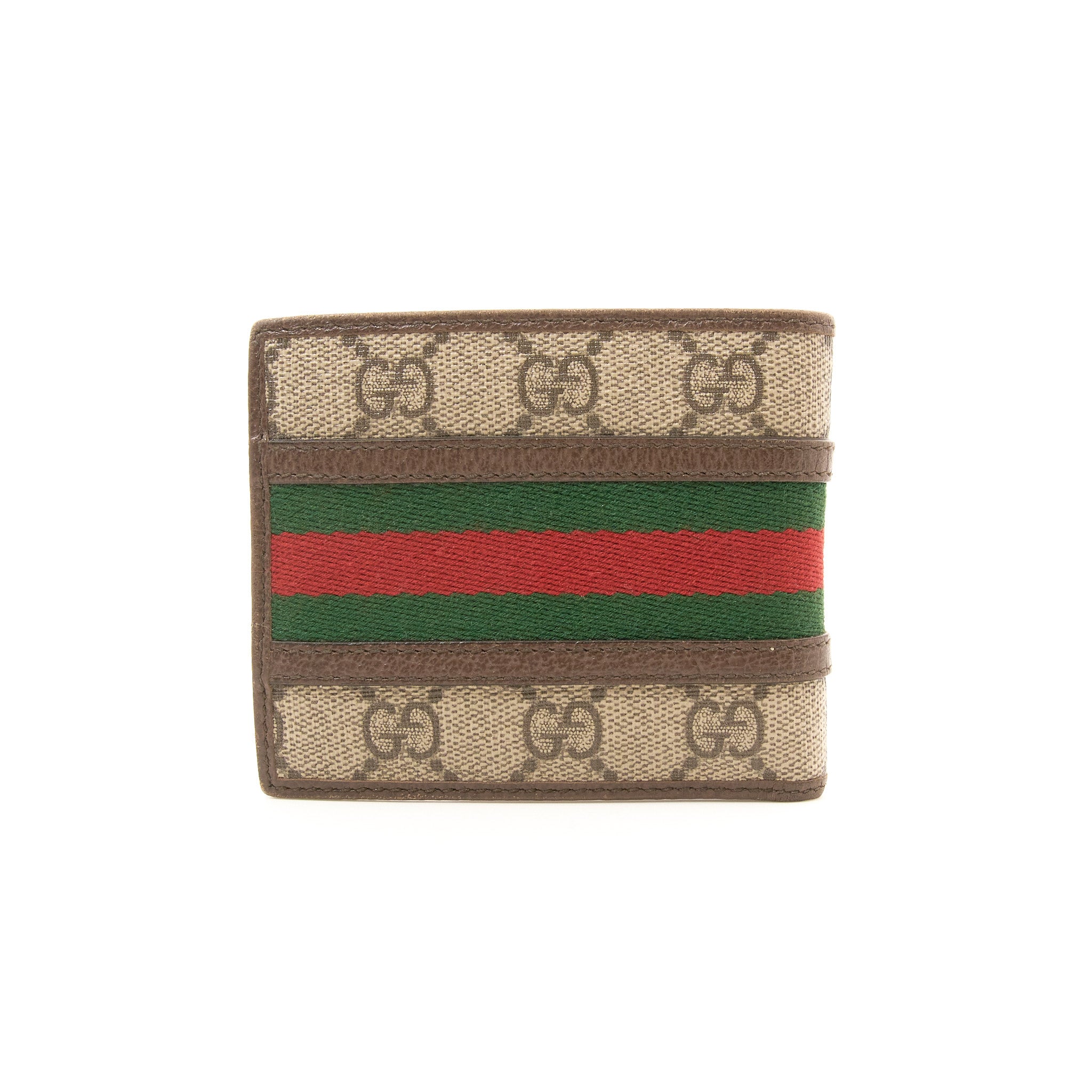 Gucci GG Supreme Web Bifold Wallet