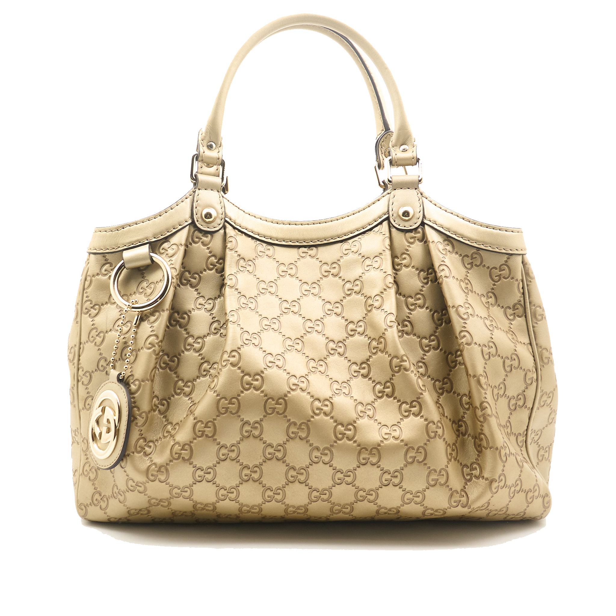 Gucci Gold Medium Sukey Bag