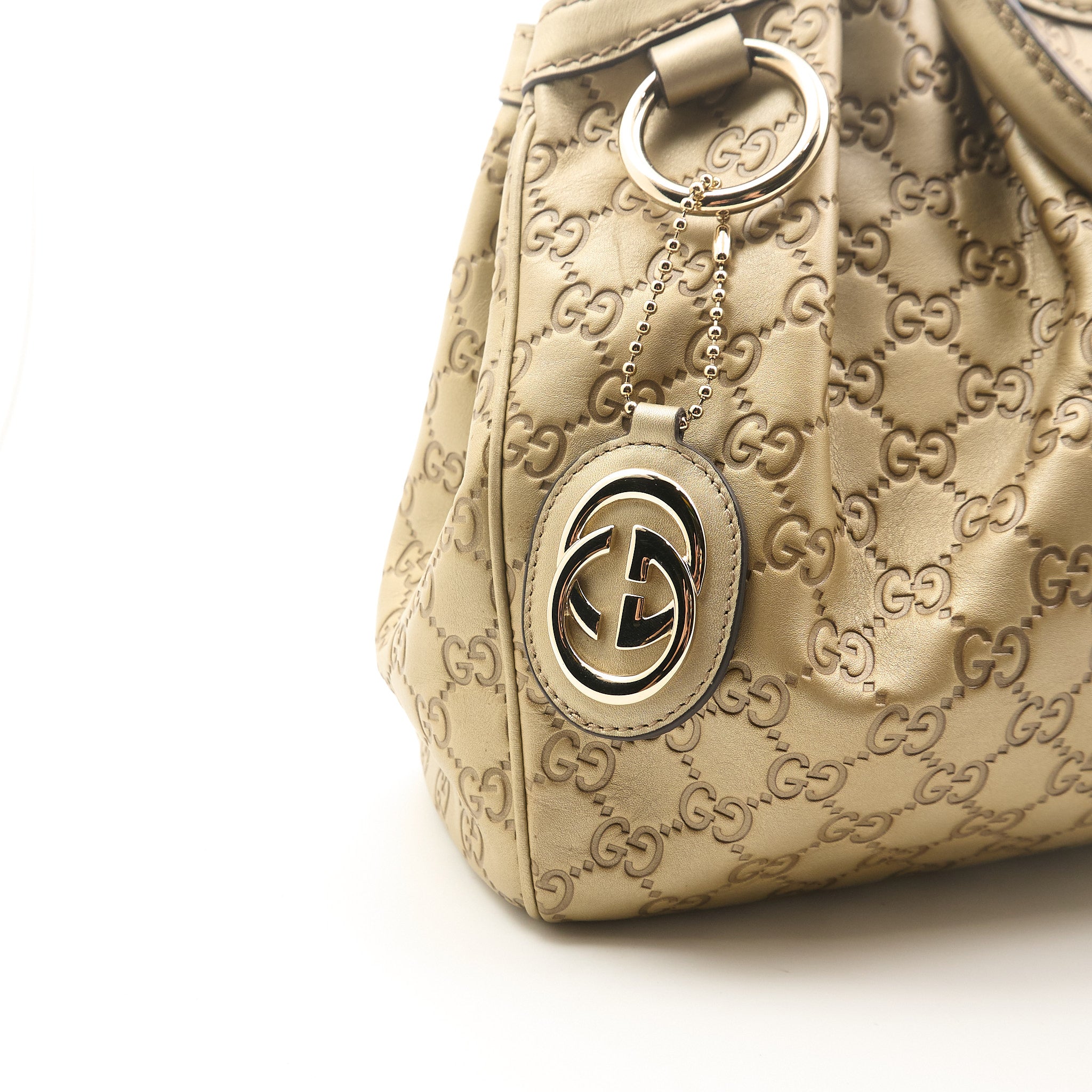 Gucci Gold Medium Sukey Bag