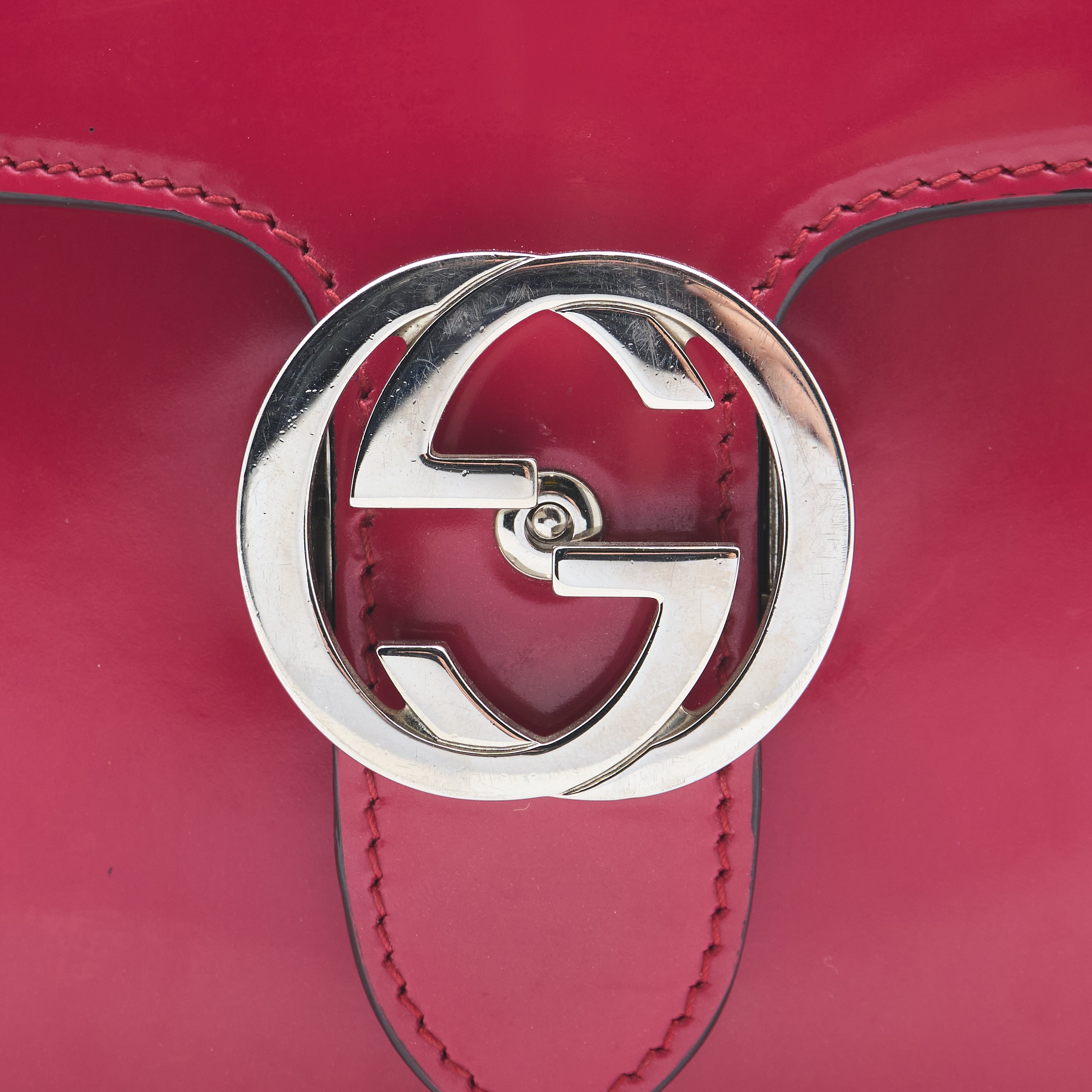 Gucci Interlocking G Crossbody Petunia Bag