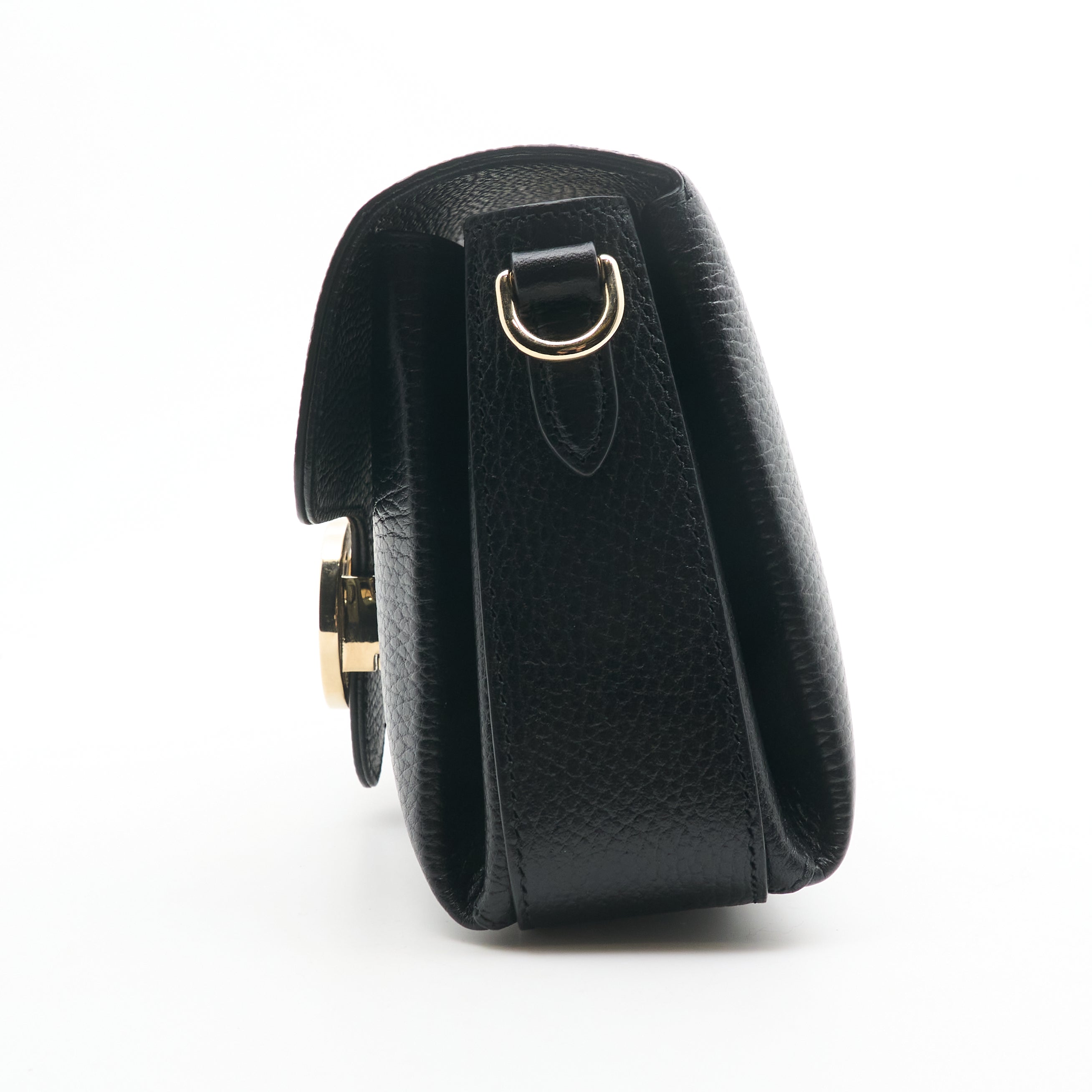 Gucci Interlocking G Small Black Crossbody Bag