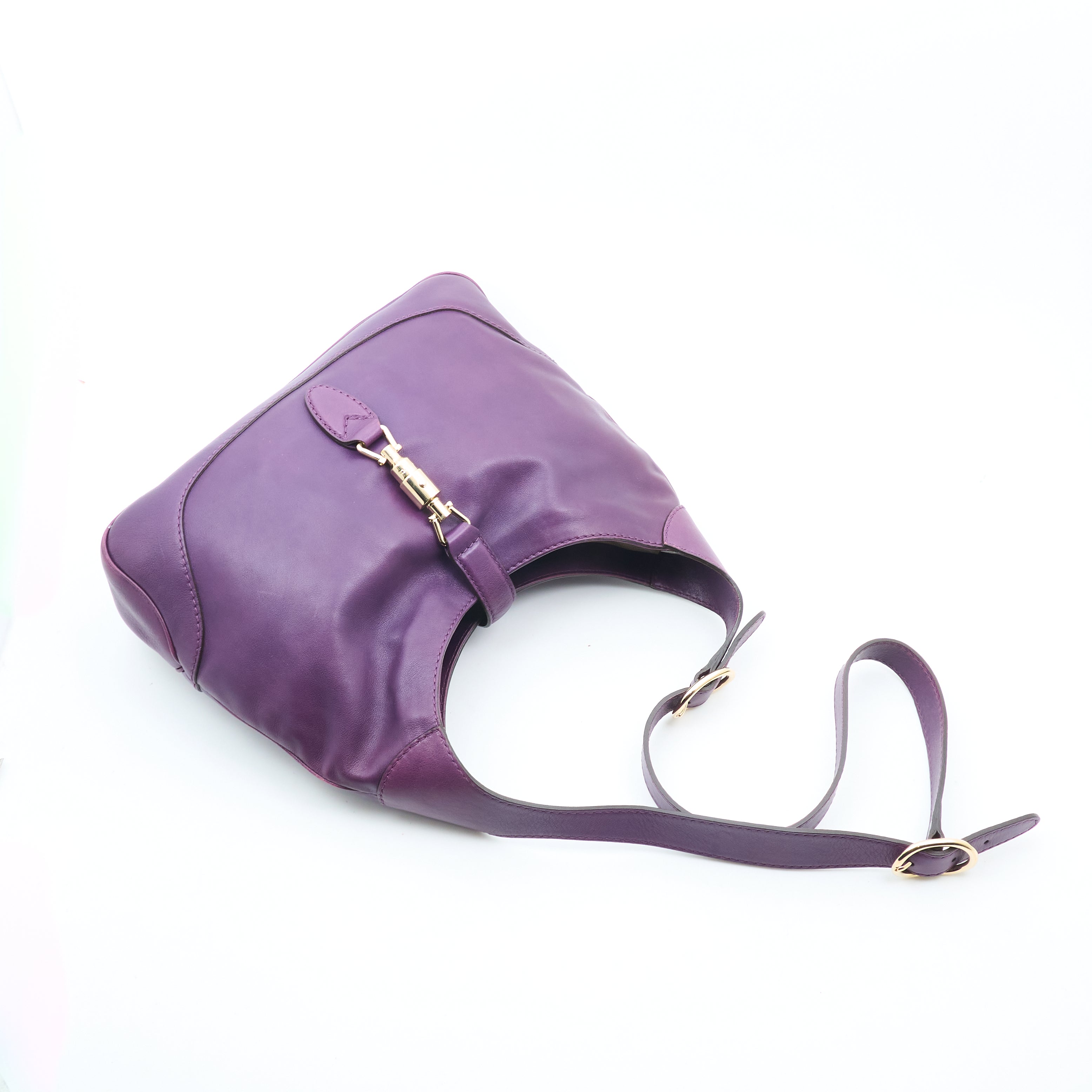 Gucci Jackie Purple Shoulder Bag