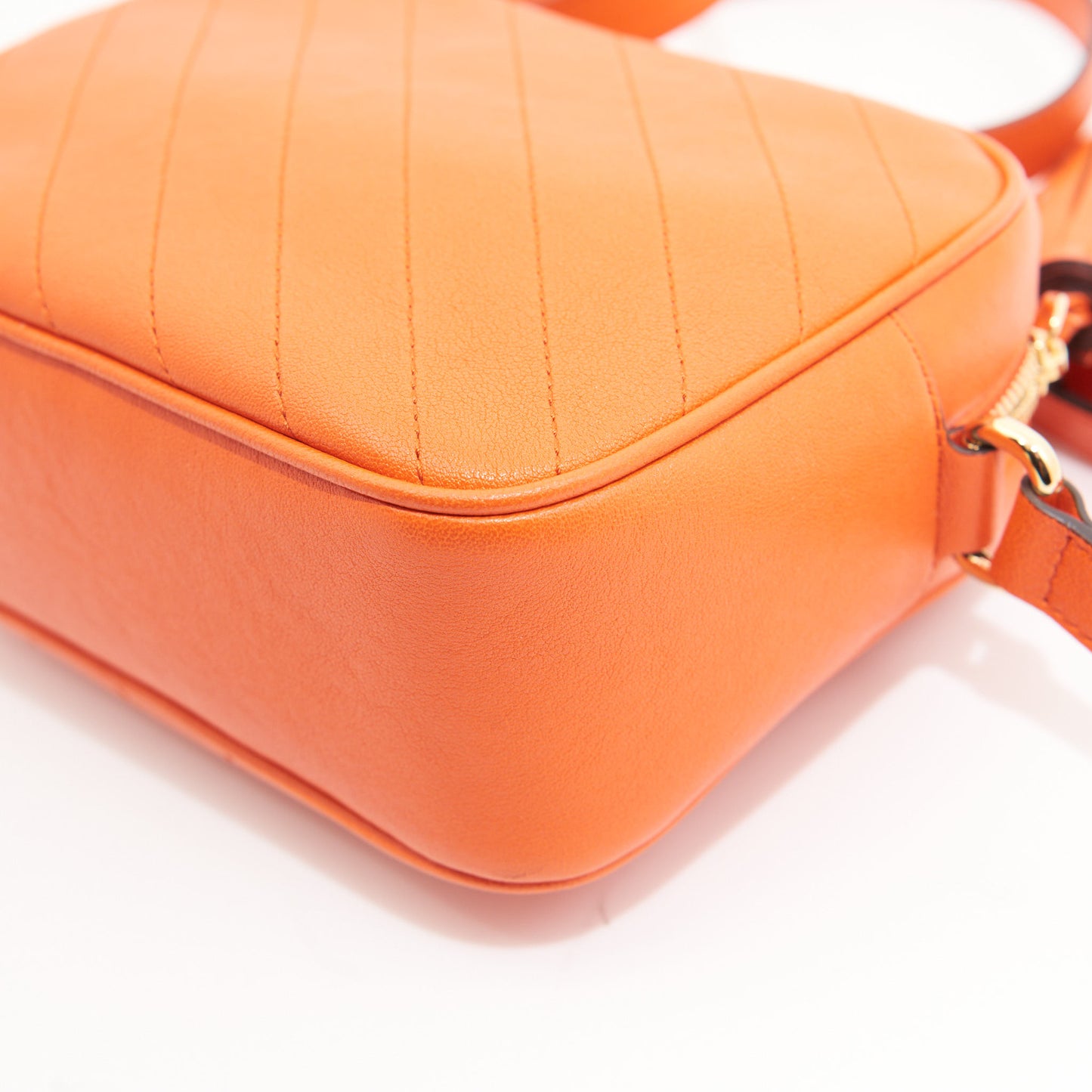 Gucci Leather Blondie Small in Orange SHW