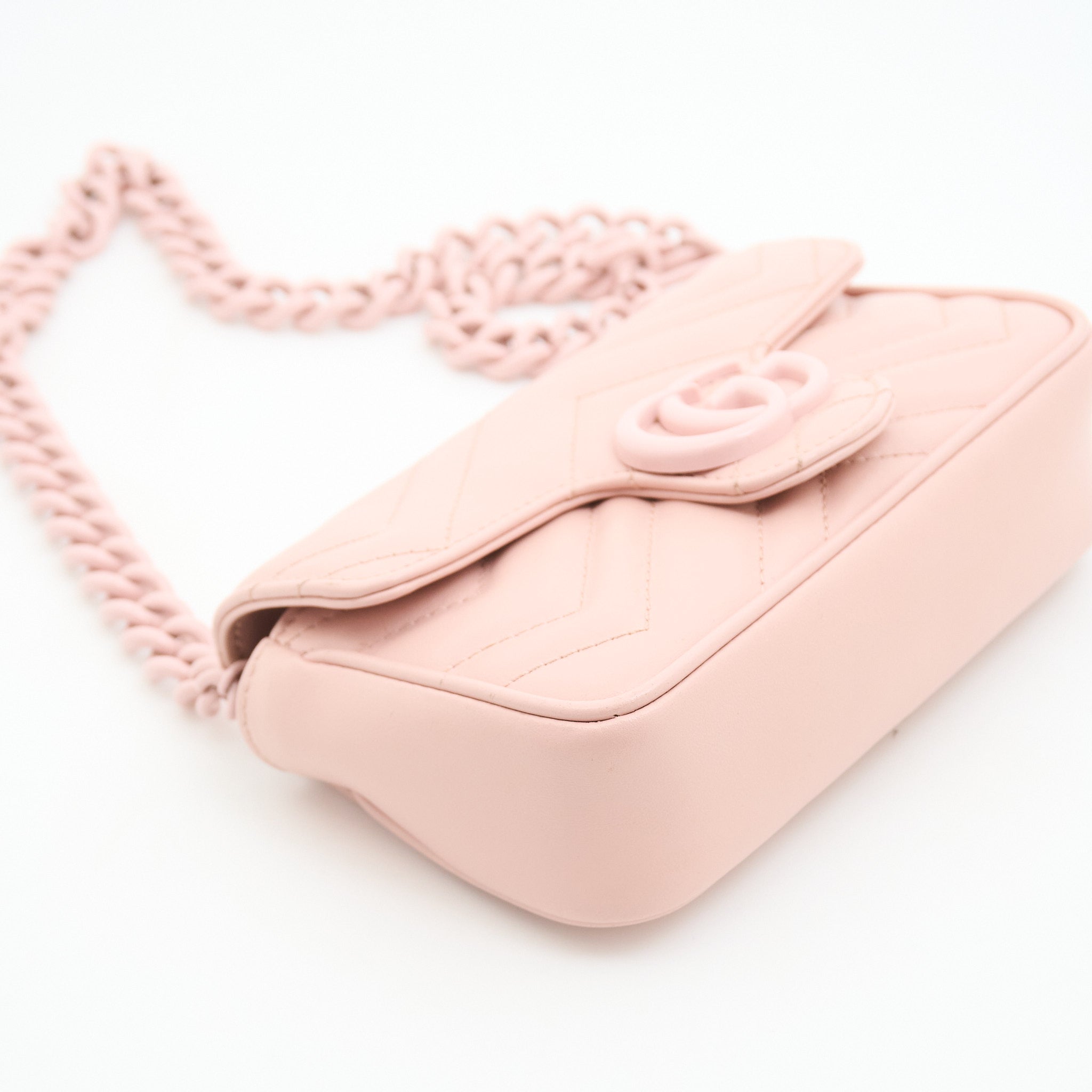 Gucci Pink Marmont Belt Bag Pink