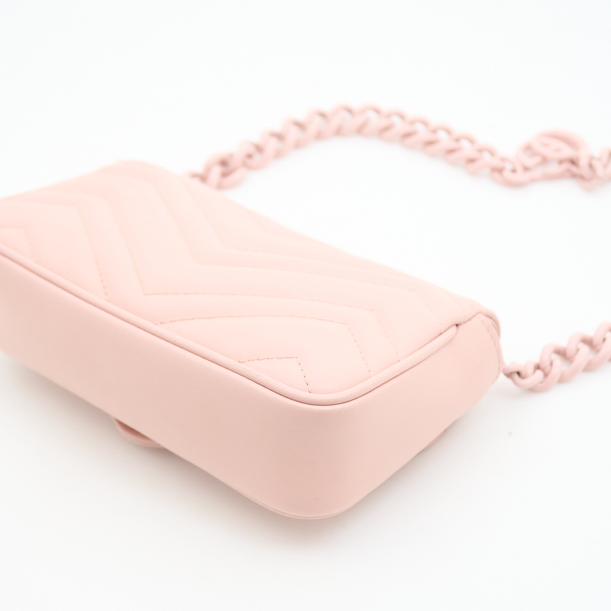 Gucci Pink Marmont Belt Bag Pink