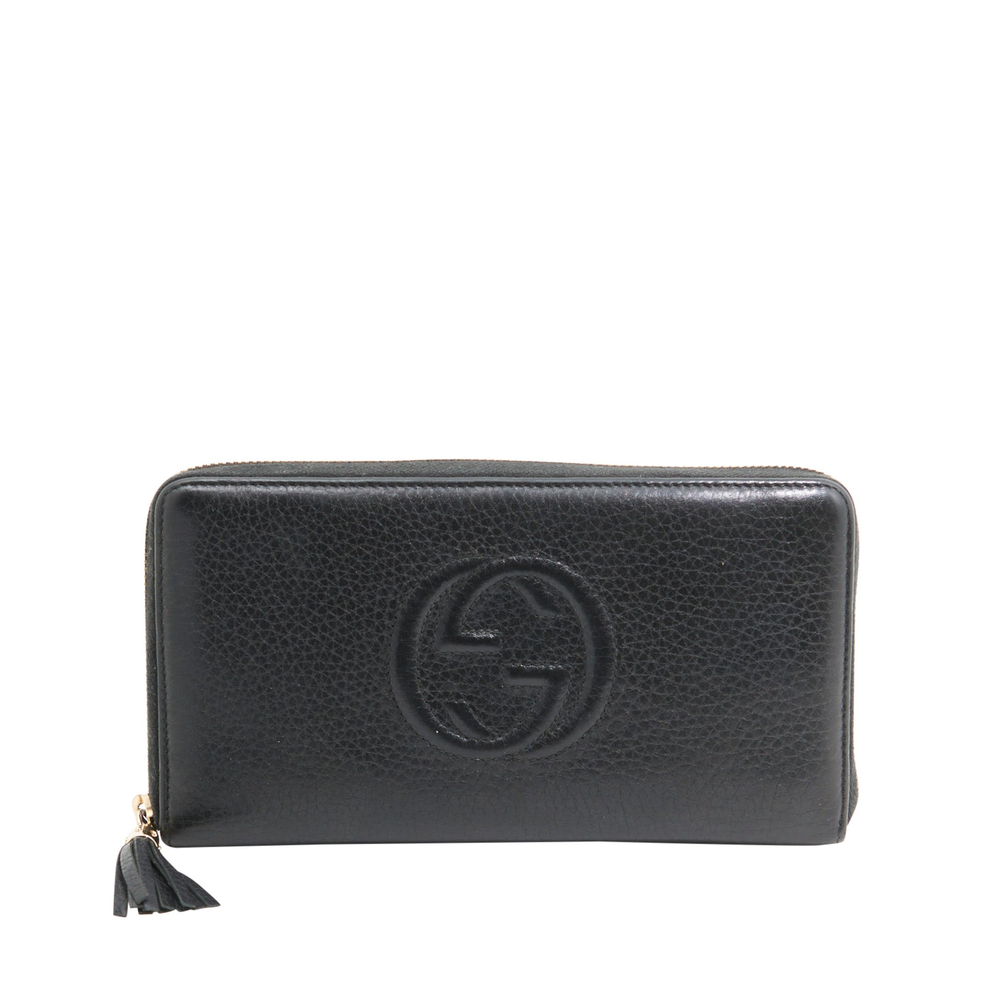 Gucci Leather Soho Cellarius in Black SHW