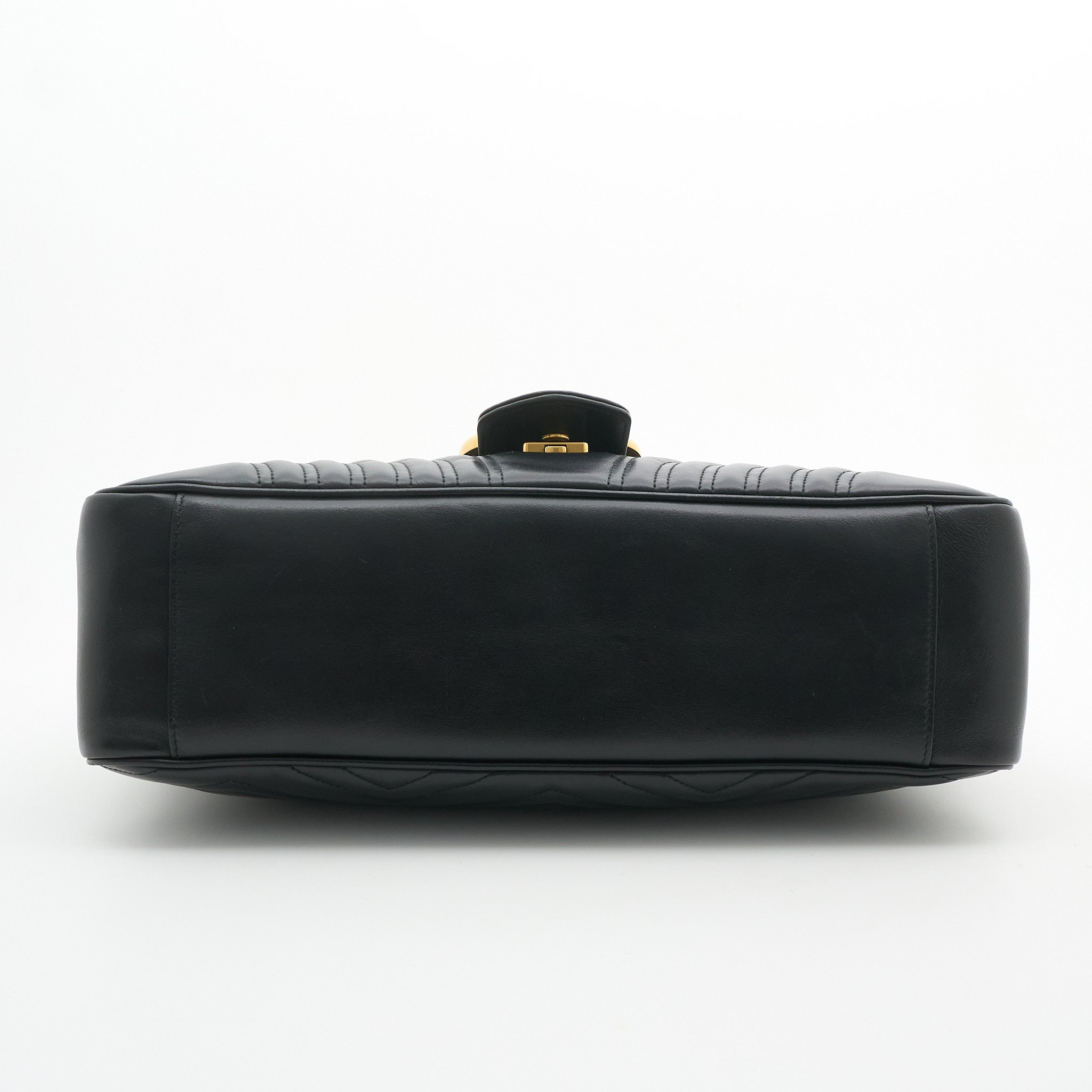 Gucci GG Marmont Black Maxi Shoulder Bag