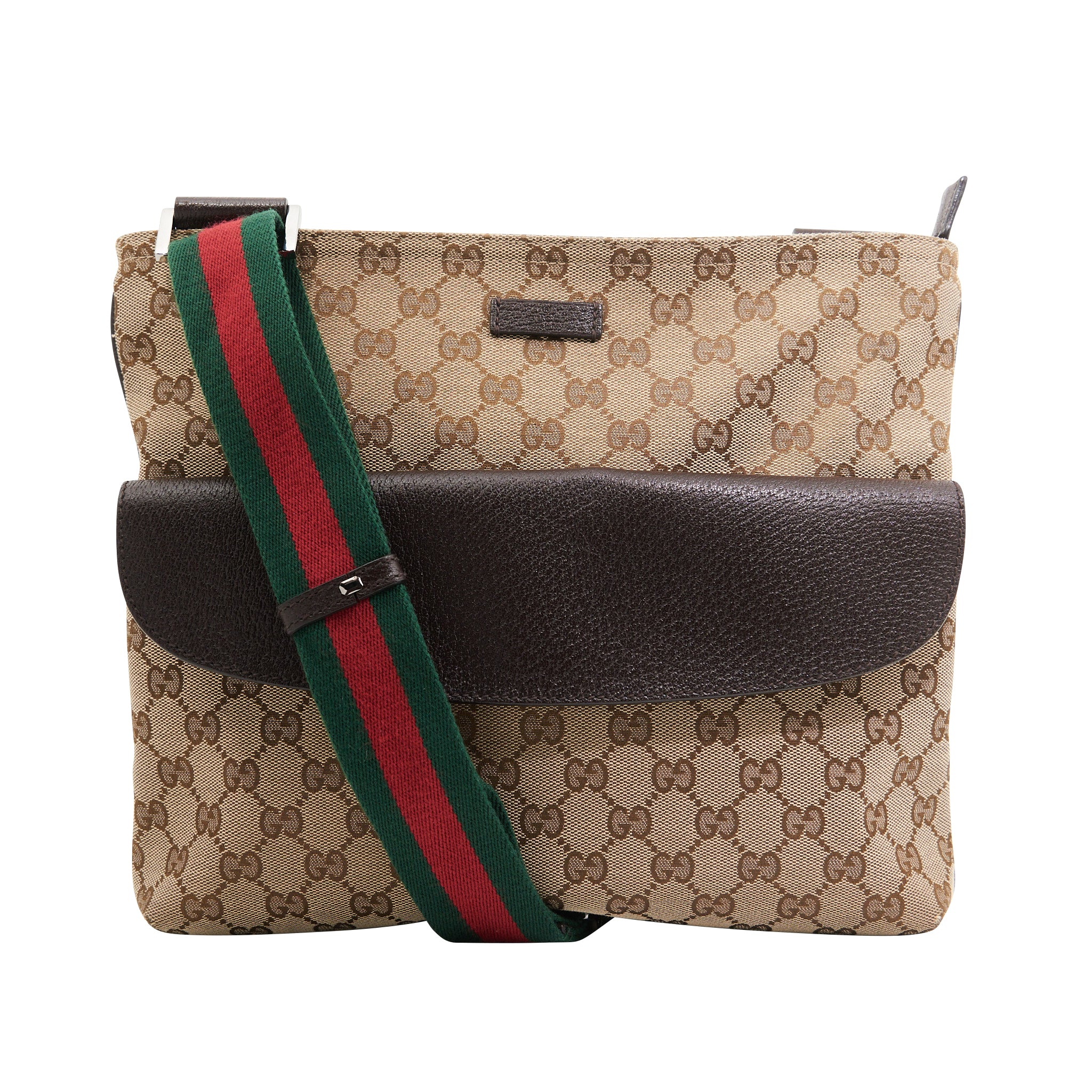 Gucci GG Supreme Canvas Messenger Bag