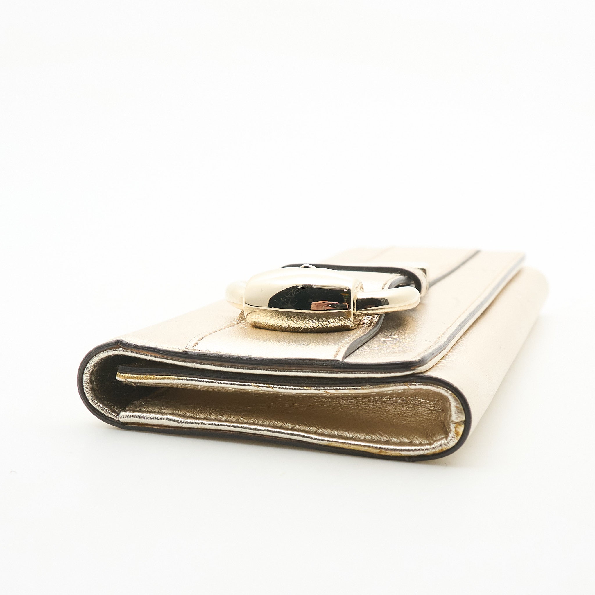Gucci Vintage Metallic Clutch Bag