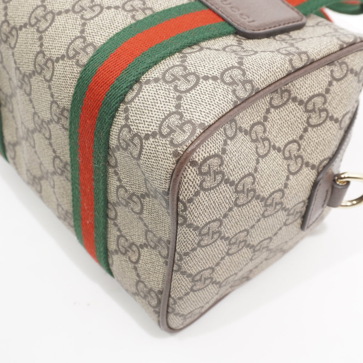 Gucci Mini GG Supreme Boston Handbag