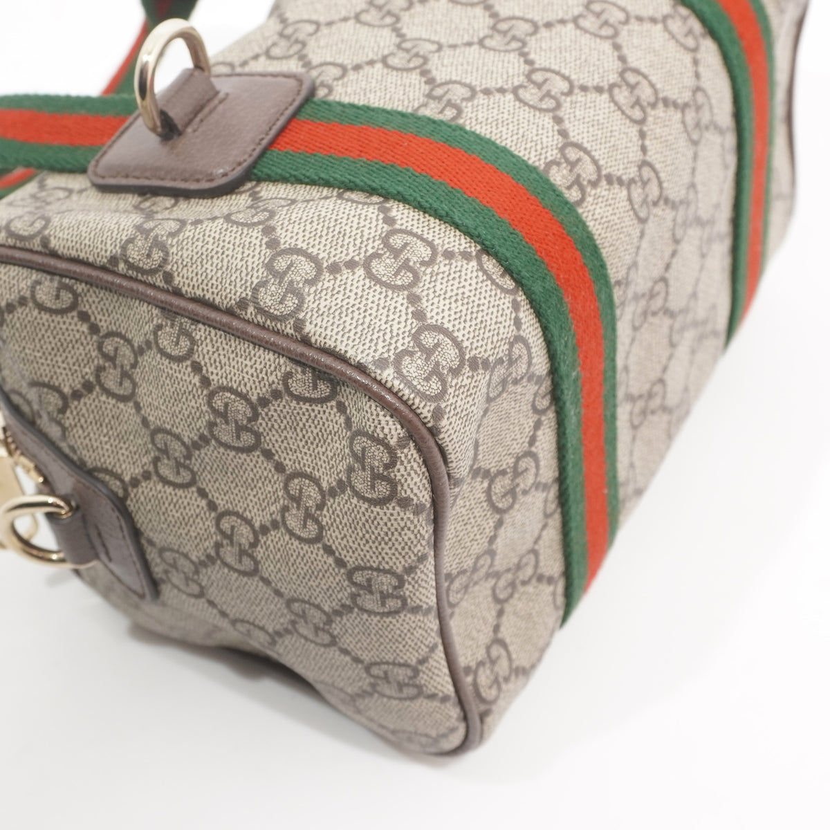 Gucci Mini GG Supreme Boston Handbag
