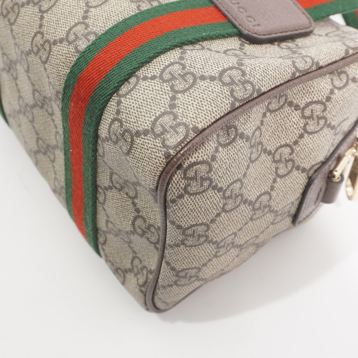 Gucci Mini GG Supreme Boston Handbag