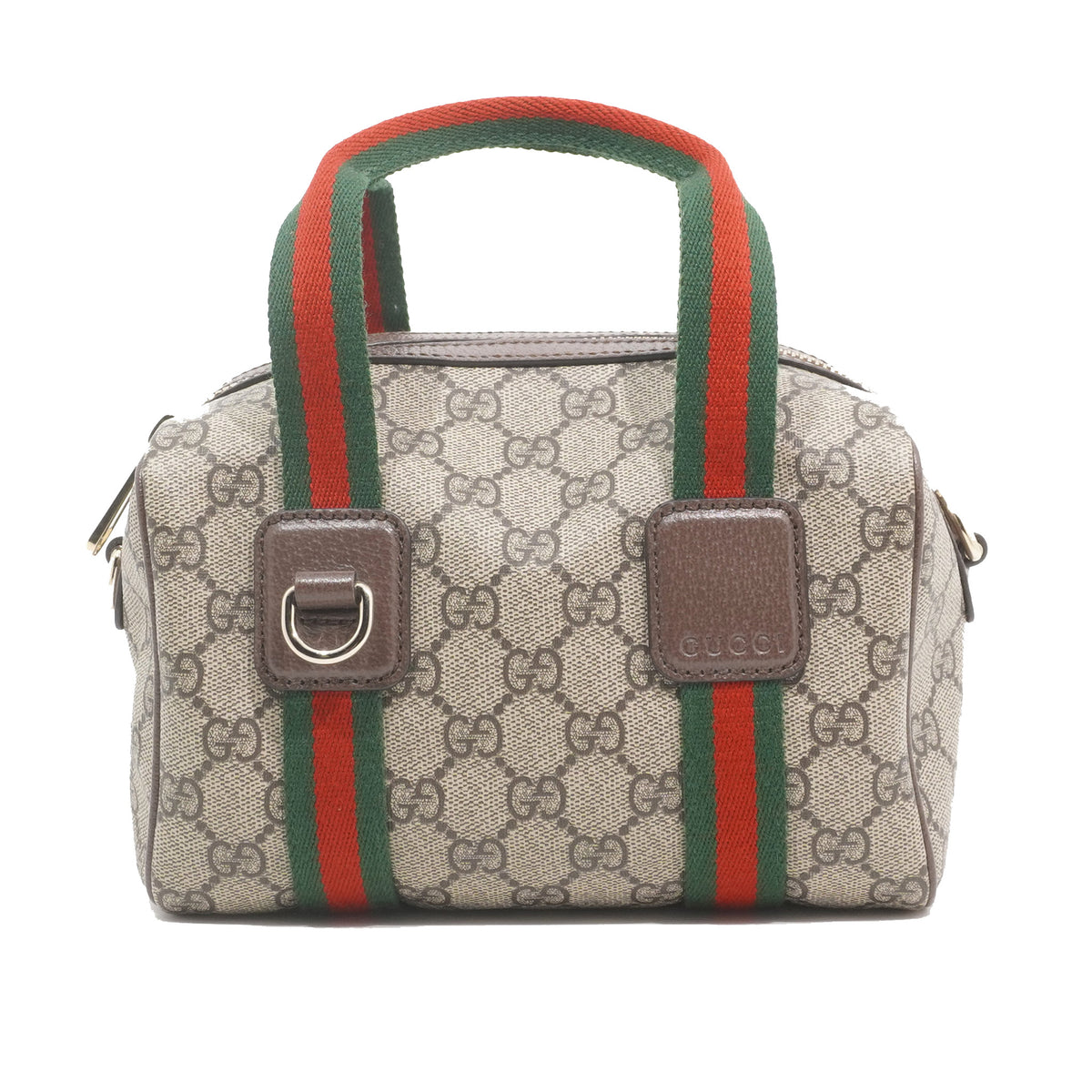 Gucci Mini GG Supreme Boston Handbag