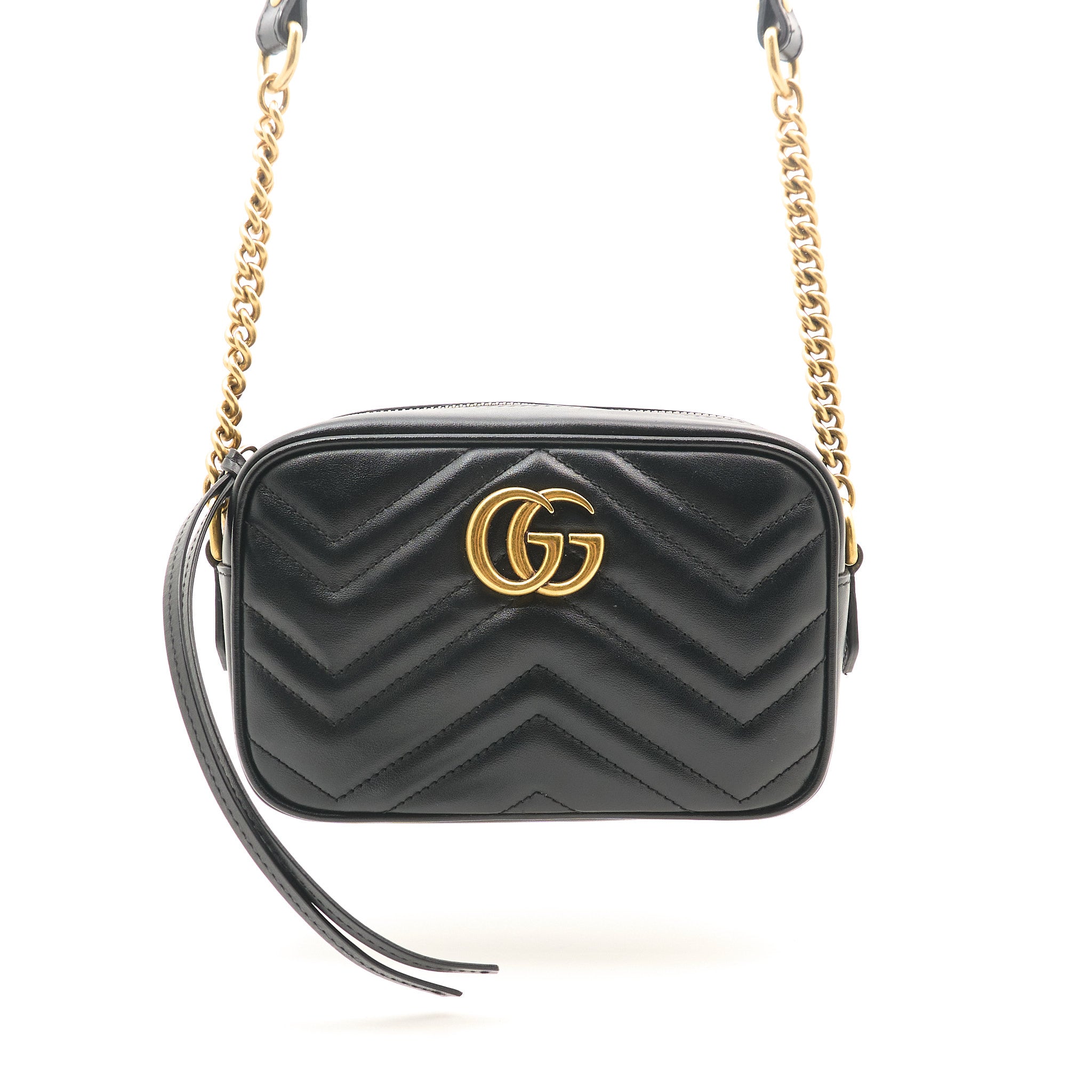 Gucci GG Marmont Mini Black Bag